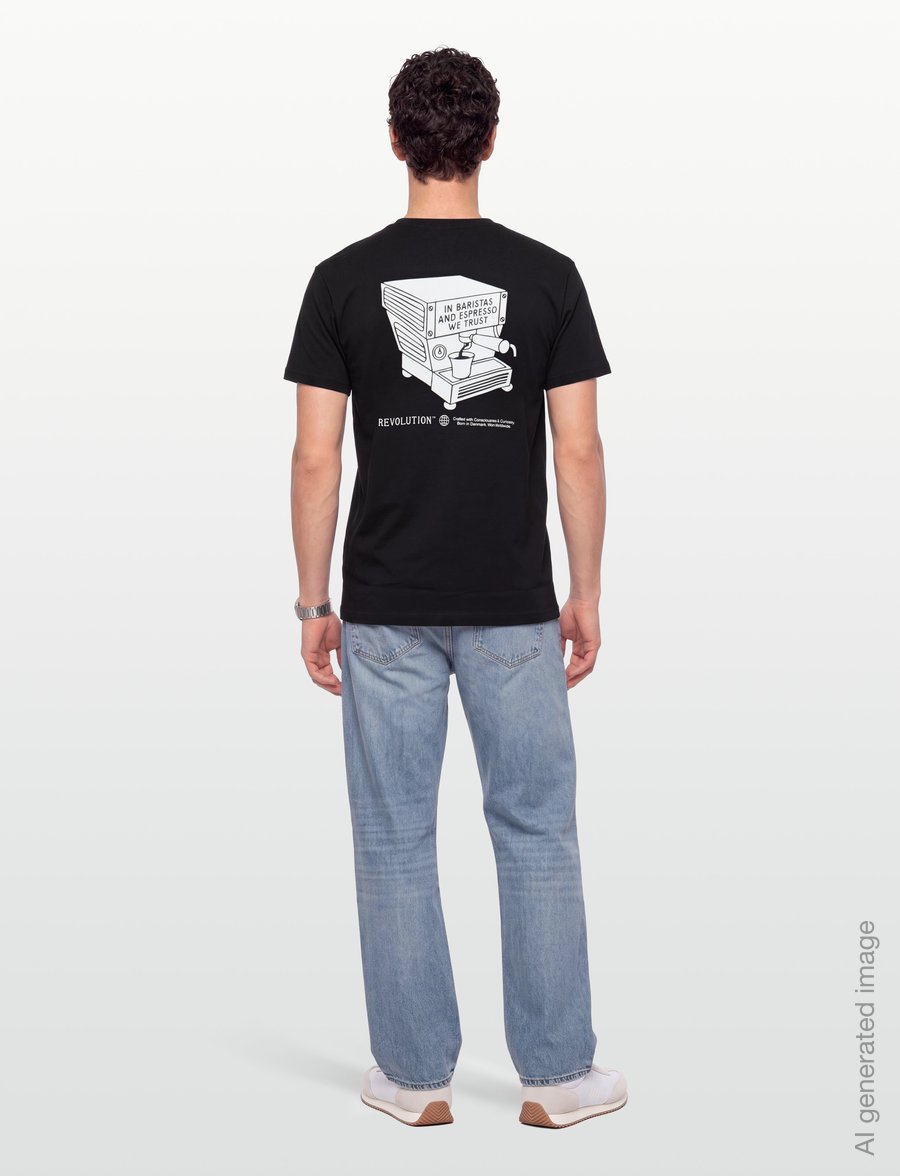 Revolution - Printed T-shirt - kortärmade t-shirts - black - 4