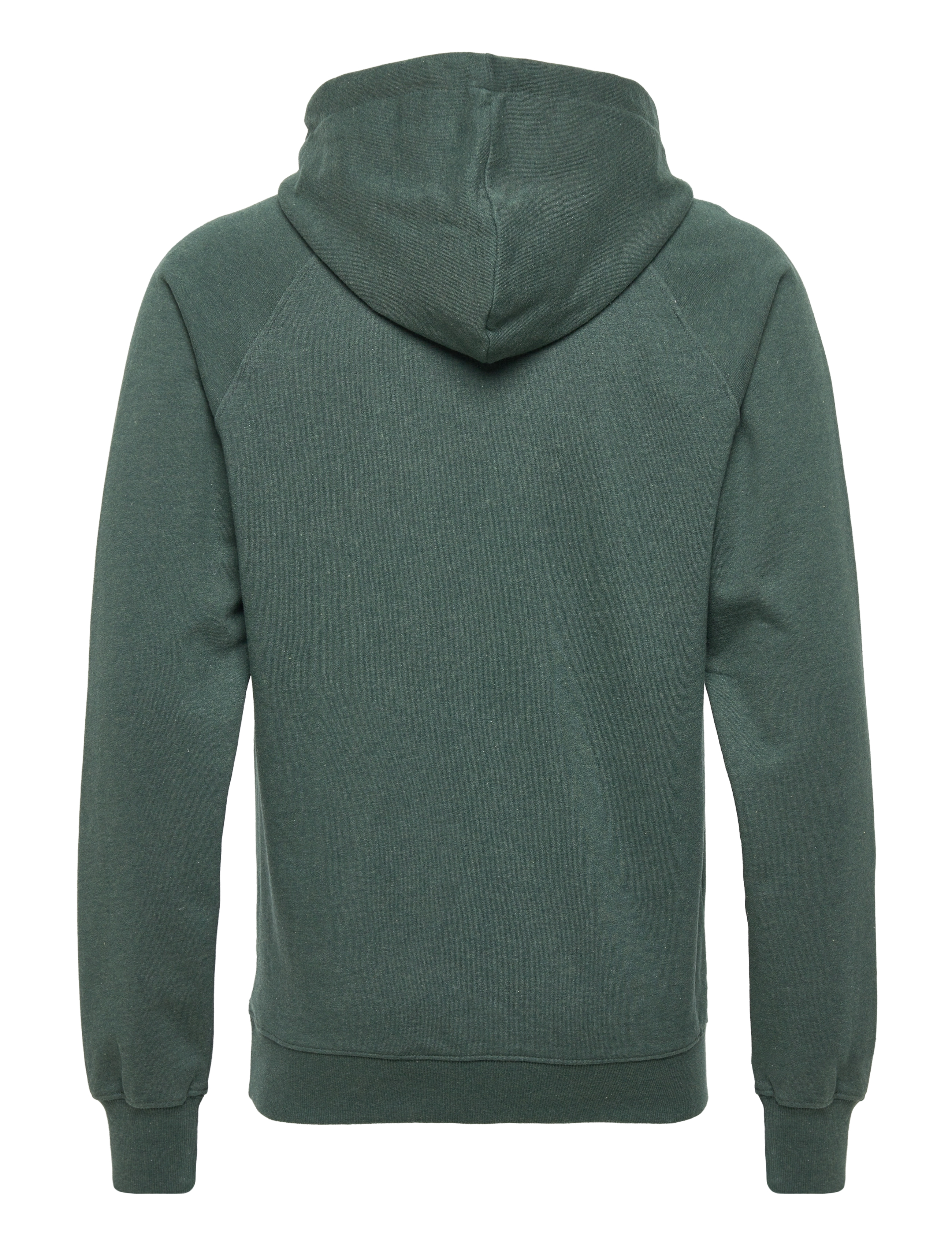 Revolution - Regular fit raglan hoodie sweatshirt - darkgren-m - 2