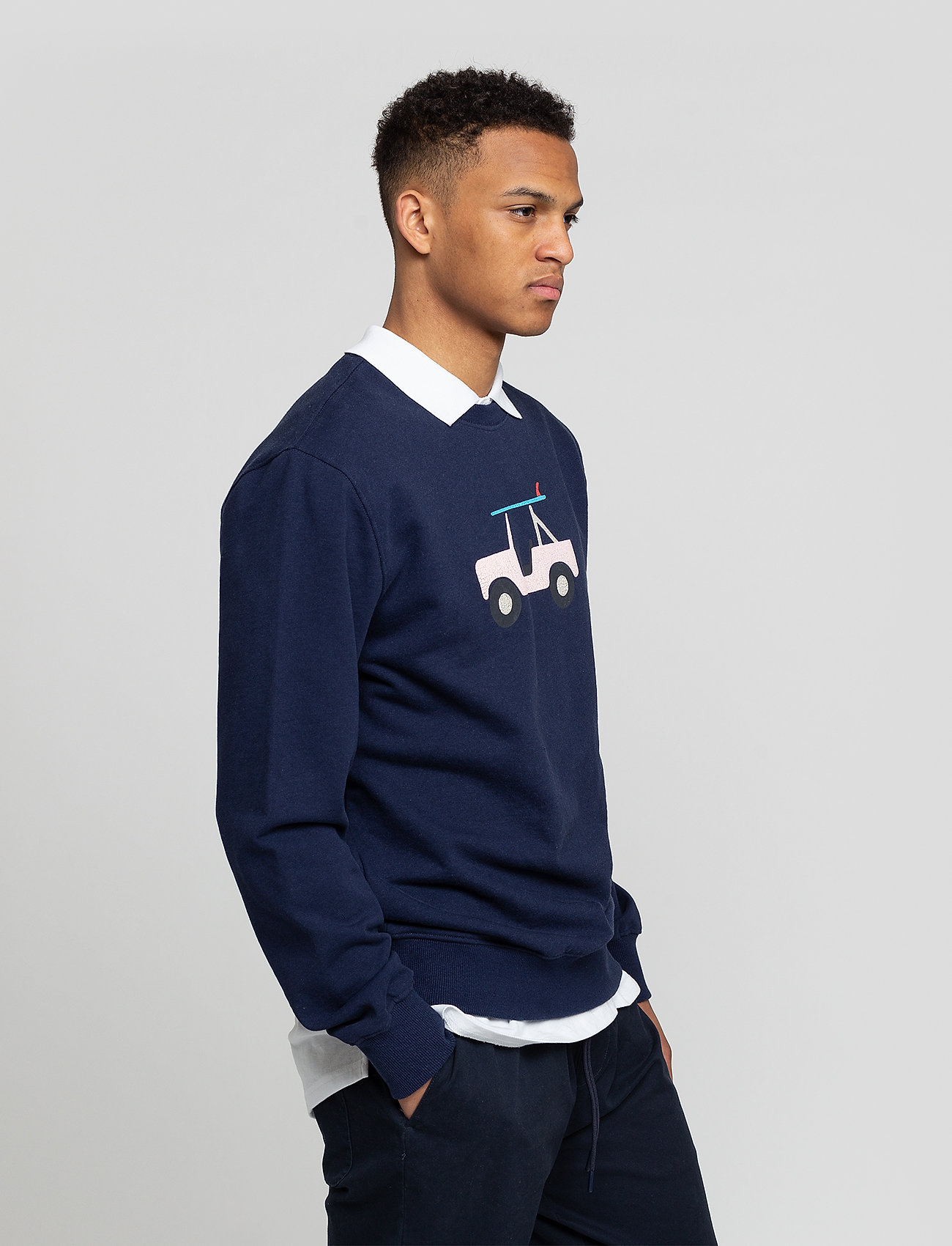 Revolution - Sweatshirts - navy-mel - 3