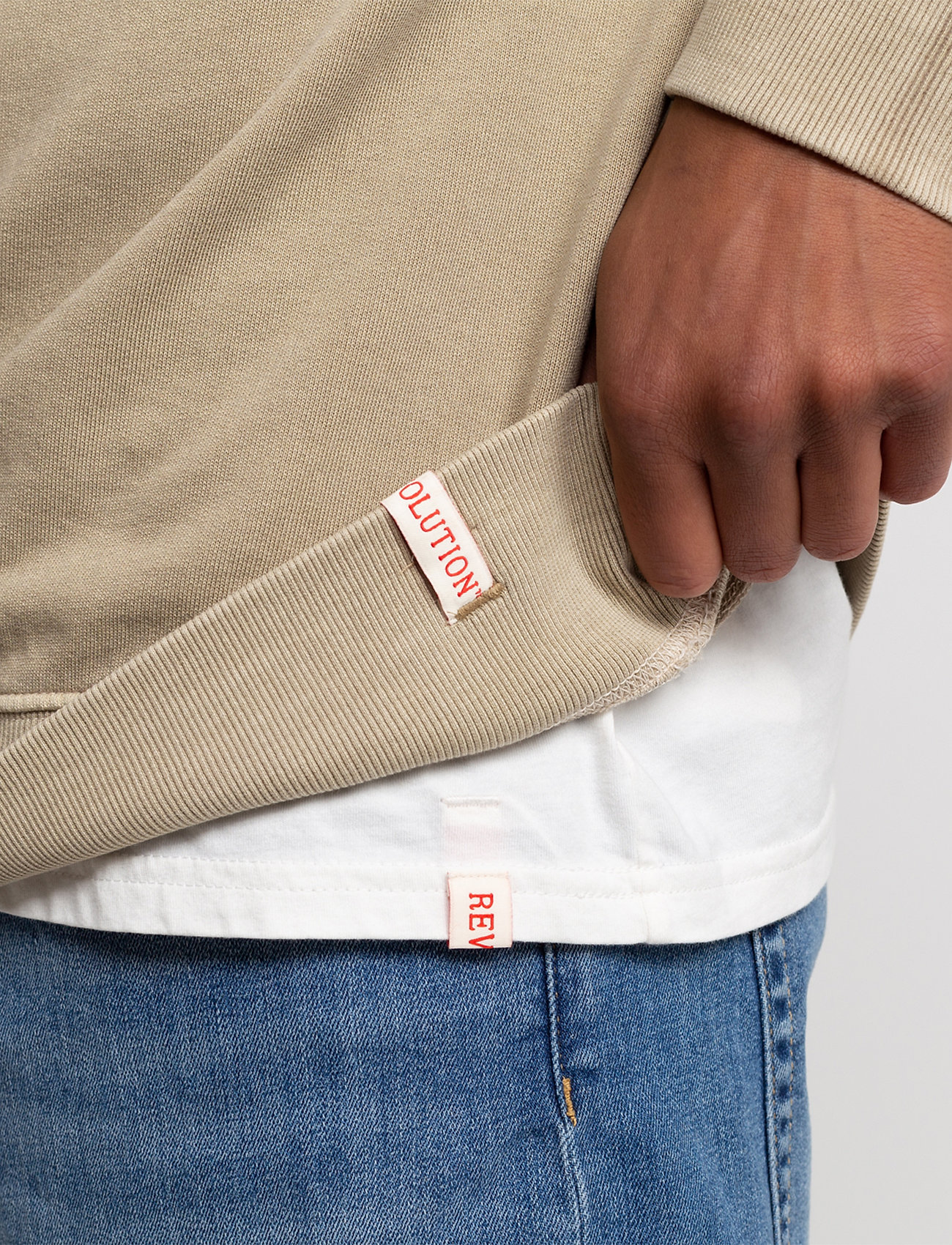 Revolution - Crewneck - khaki - 3