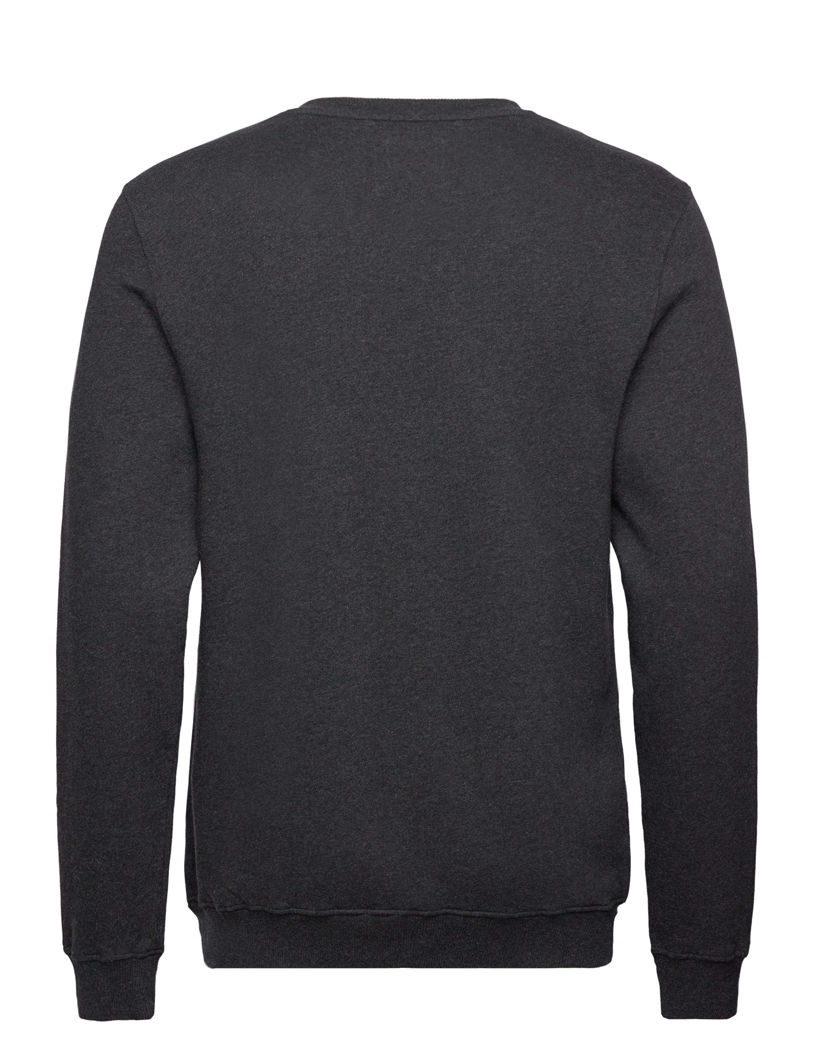 Revolution - Regular Crewneck - black-melange - 1