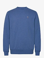 Revolution - Regular Crewneck - sweatshirts - blue-melange - 0