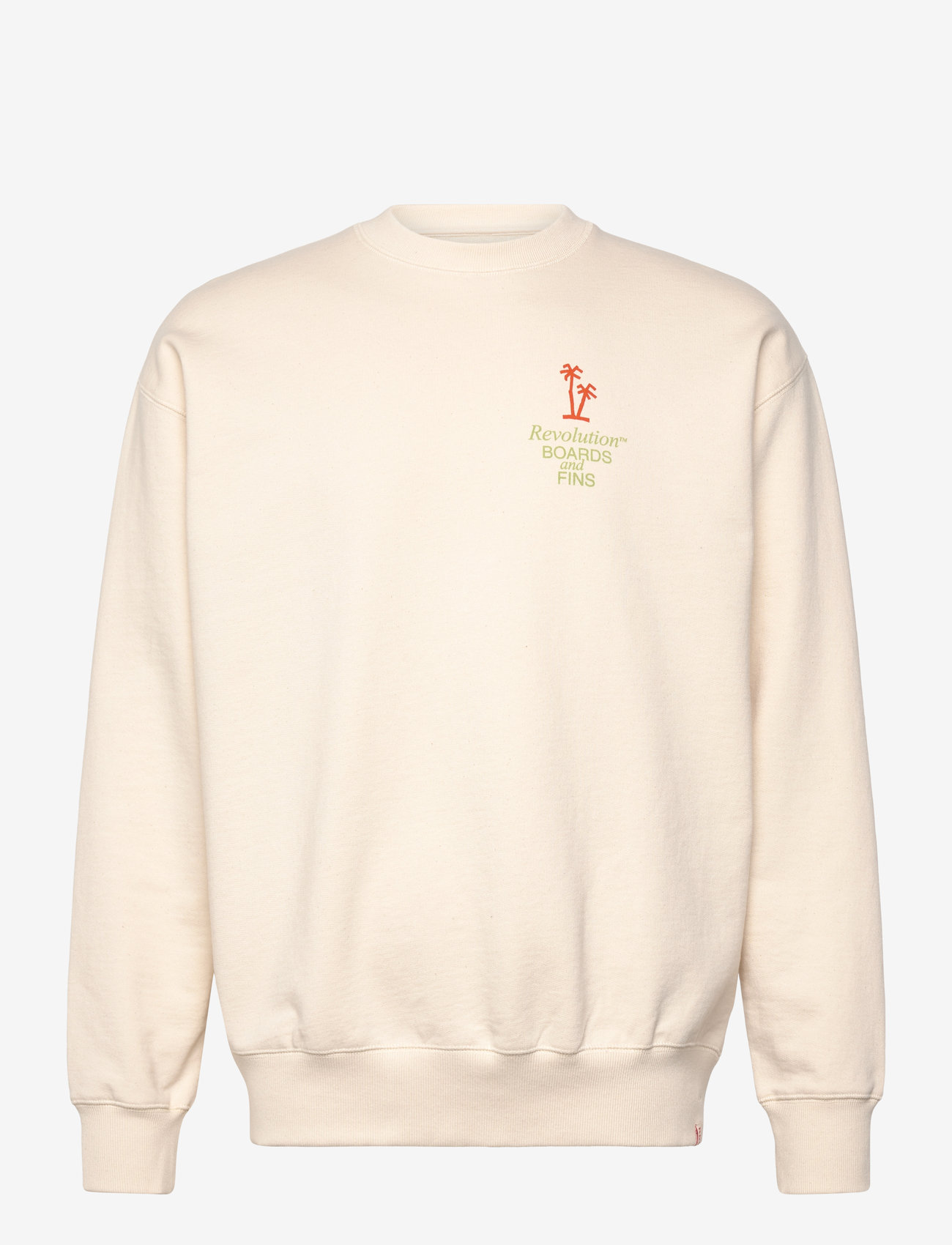 Revolution - Printed Crewneck - offwhite - 0