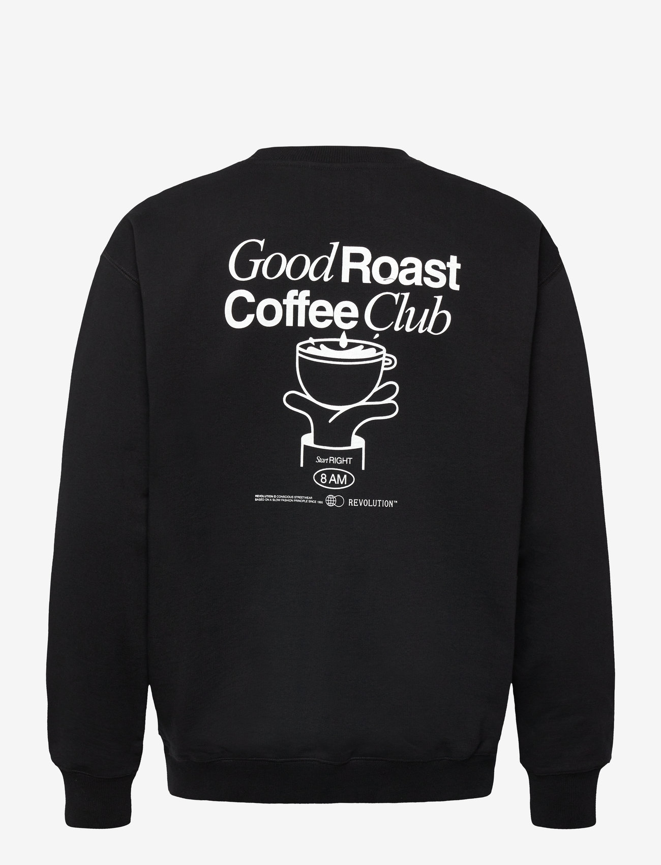 Revolution - Printed Crewneck - black - 1