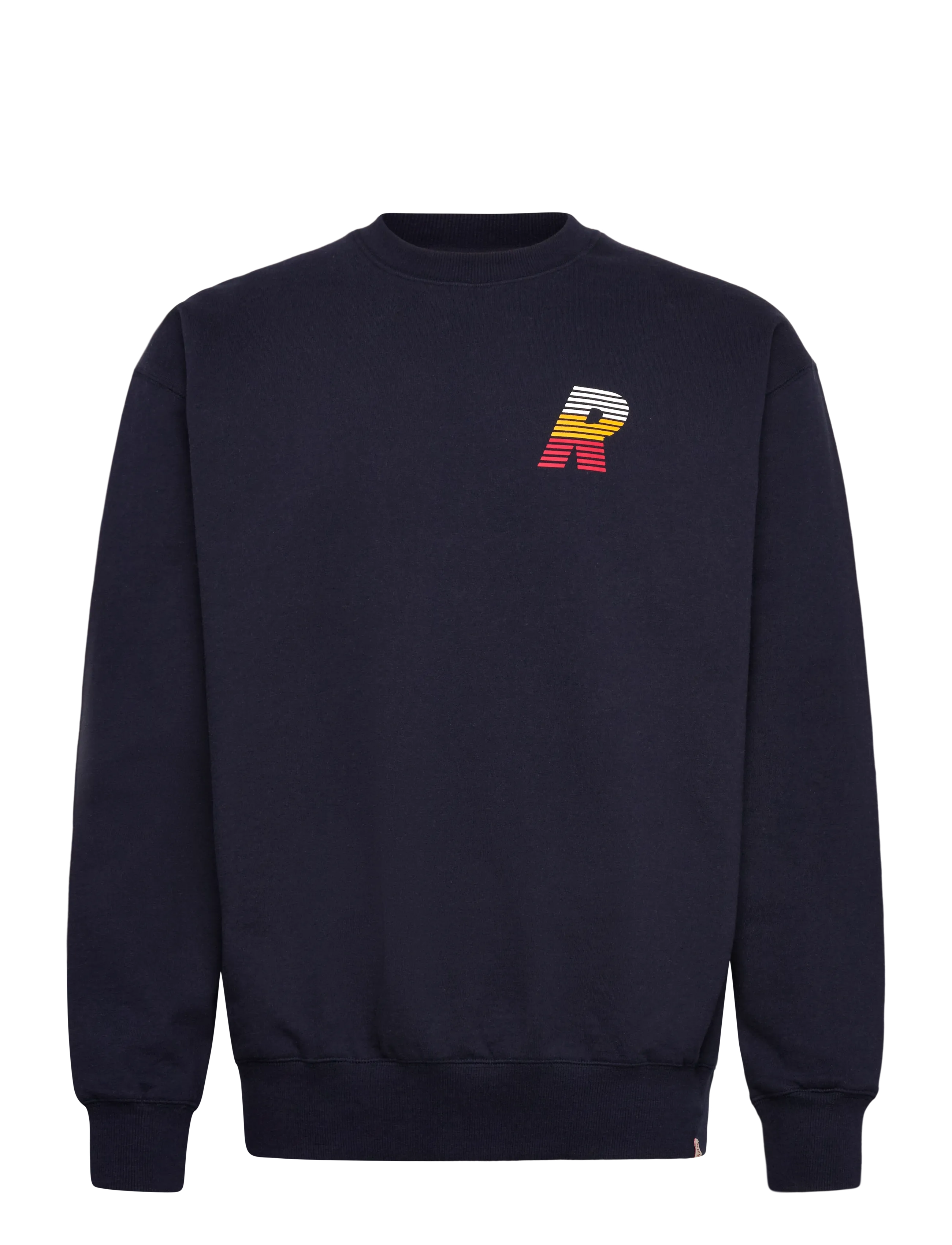 Revolution Regular Crewneck - Uutuudet - NAVY-MELANGE / navy