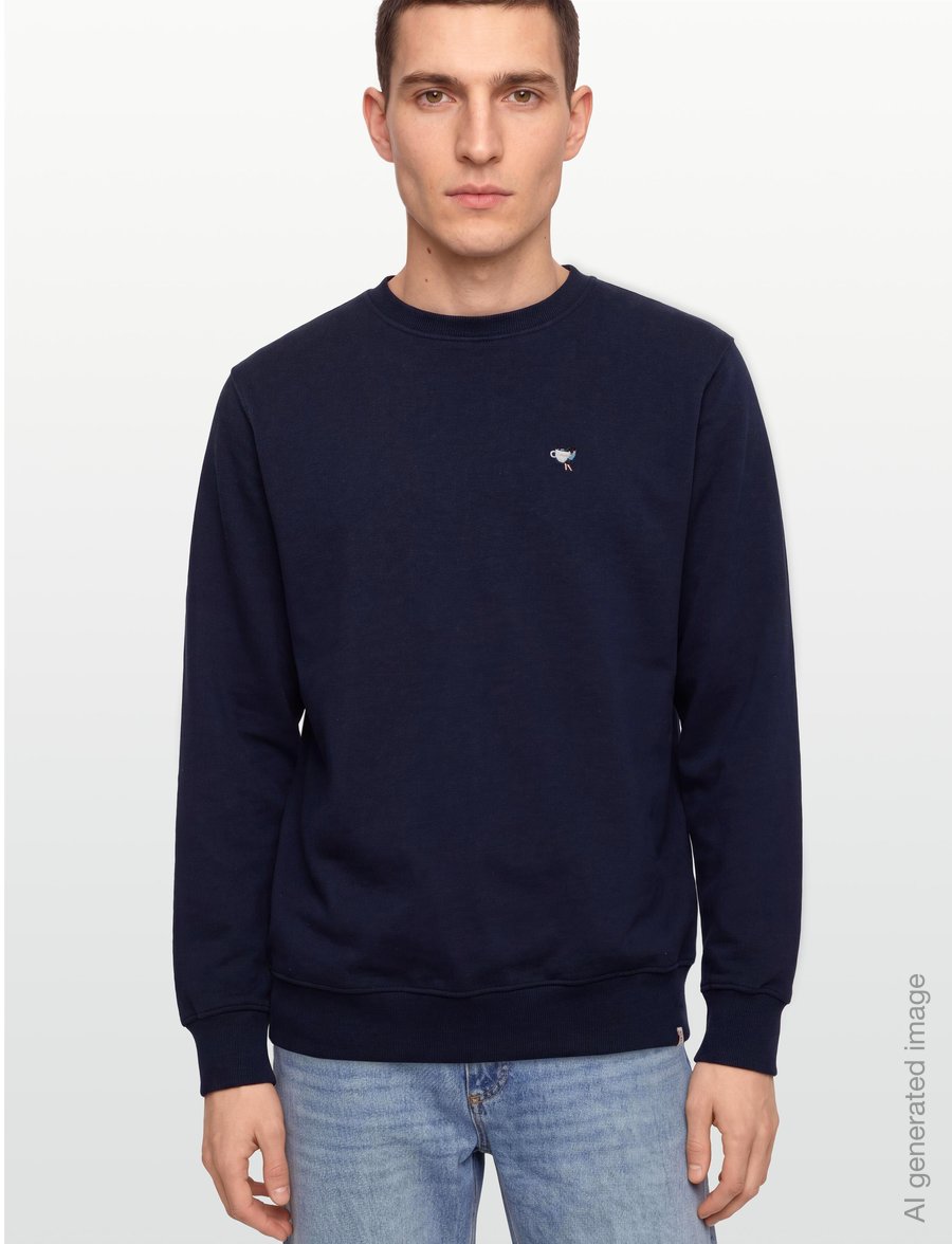 Revolution - Application Sweatshirt - shoppa efter tillfälle - navy-melange - 3