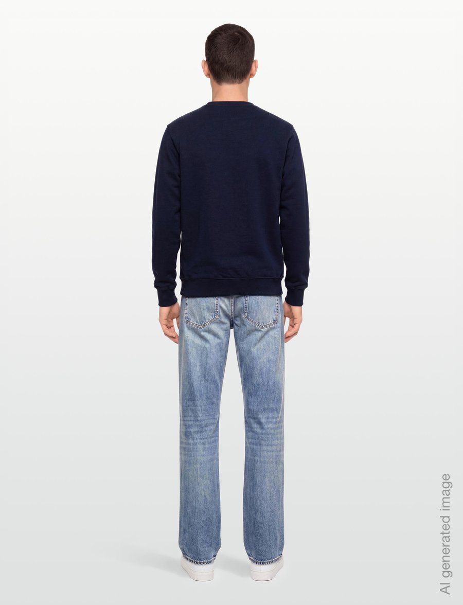 Revolution - Application Sweatshirt - shoppa efter tillfälle - navy-melange - 4