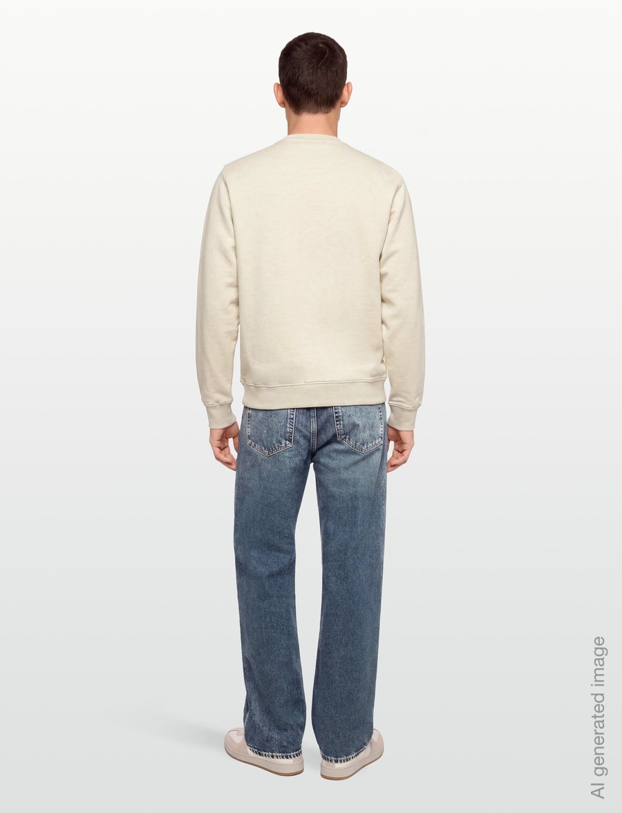 Revolution - Application Sweatshirt - iepirkties noteiktam pasākumam - offwhite-melange - 4