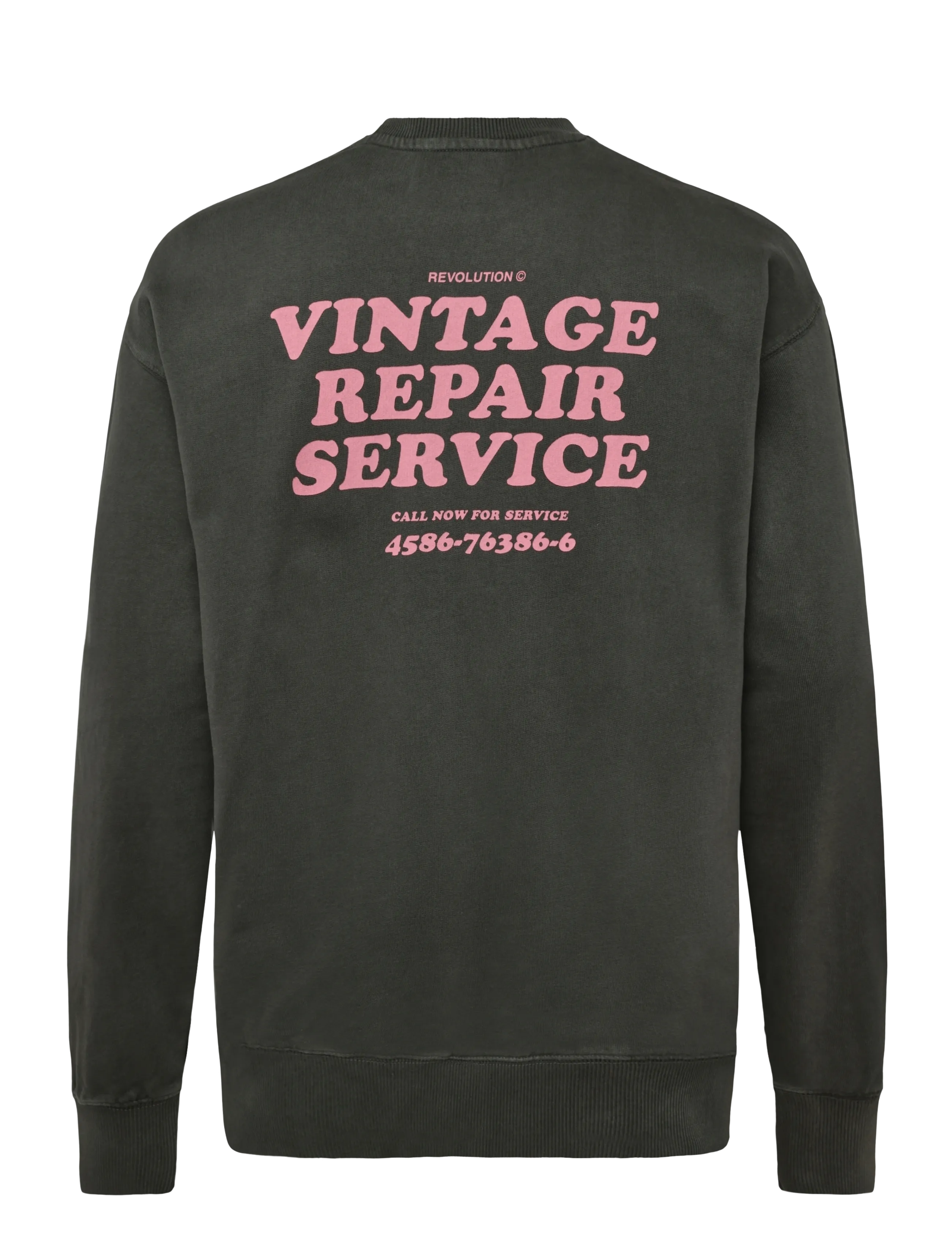 Revolution Printed Crewneck sweatshirts herr – bild 2
