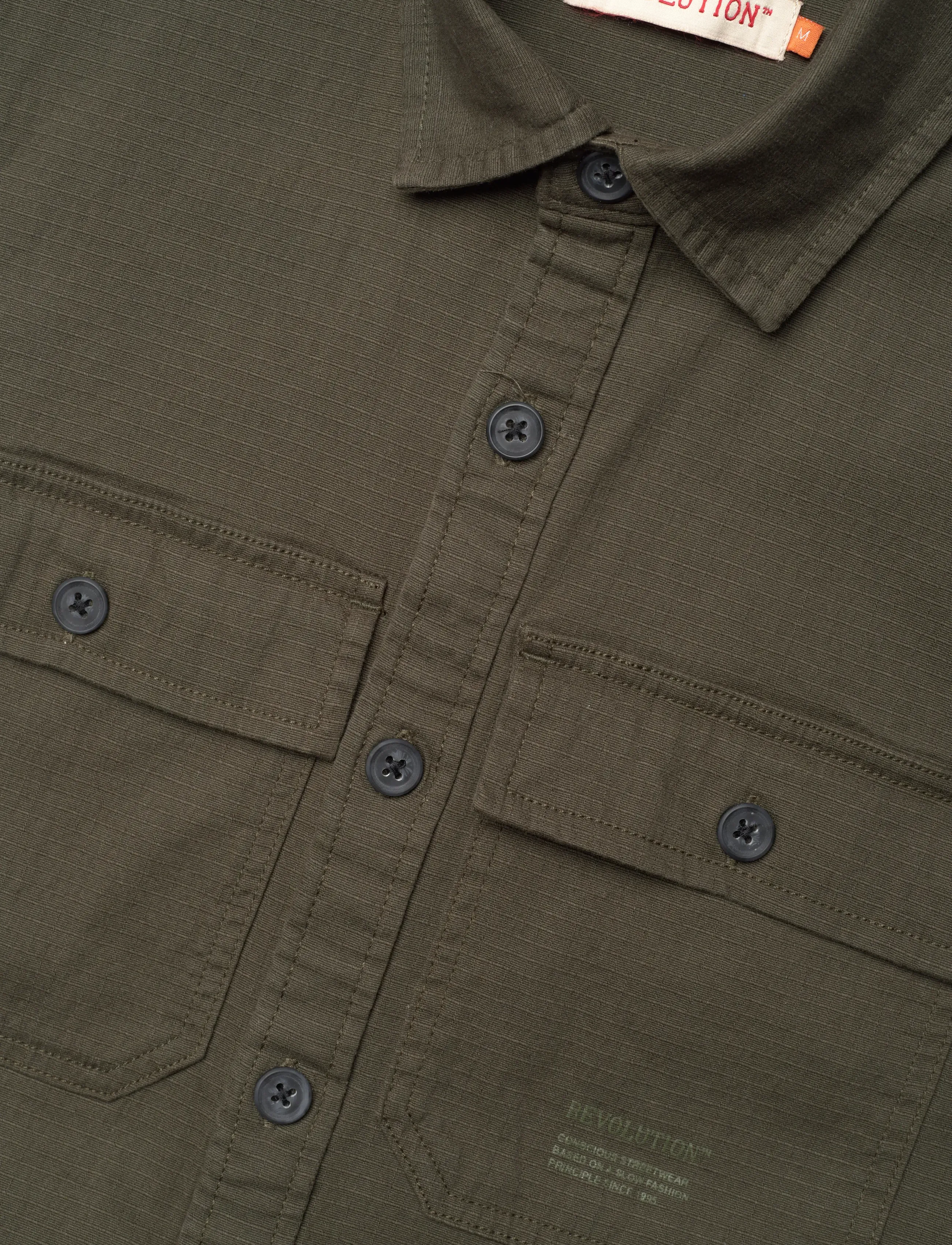 Revolution - Worker Overshirt - army - 3