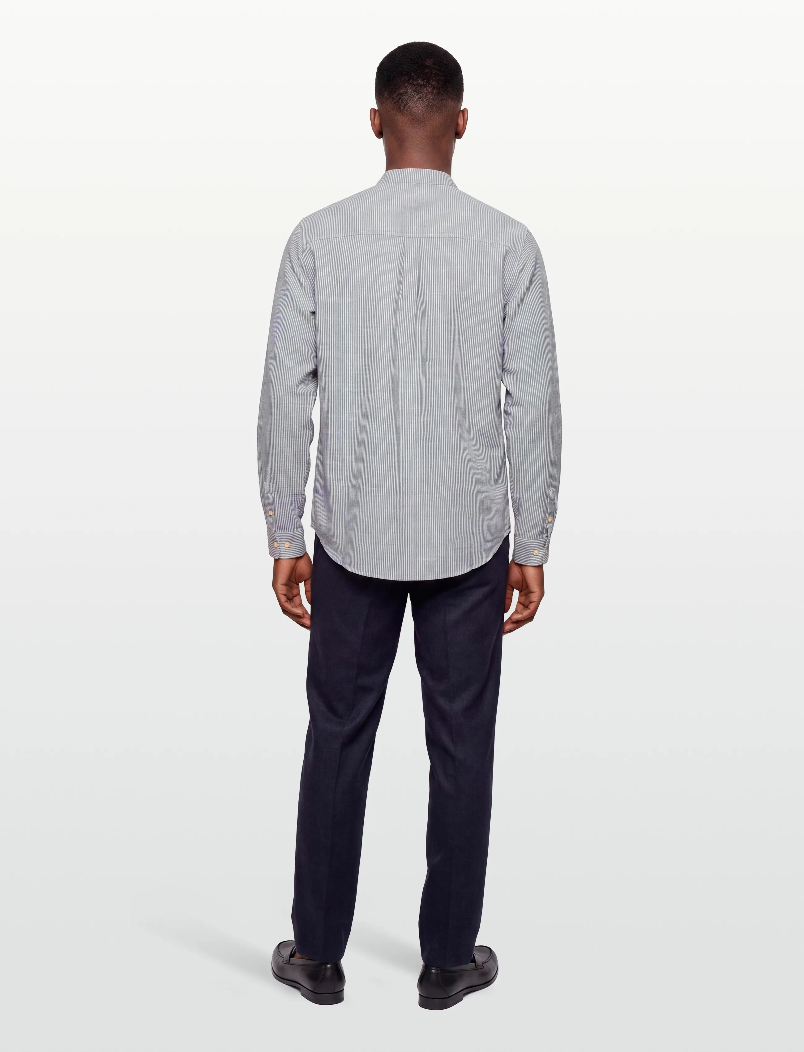 Revolution - Grandad Shirt - freizeithemden - blue - 4