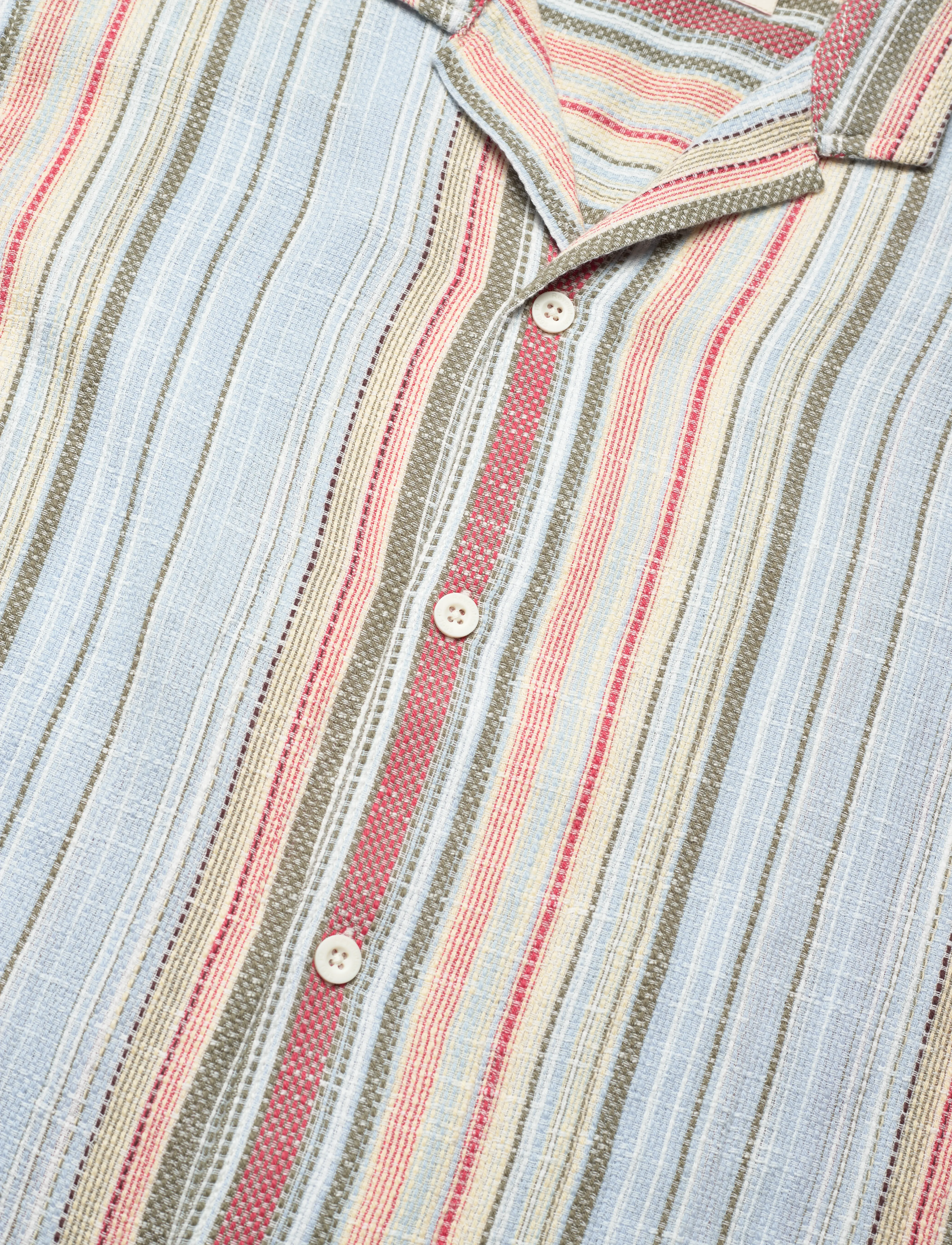 Revolution - Short-sleeved Cuban Shirt - lightblue - 3