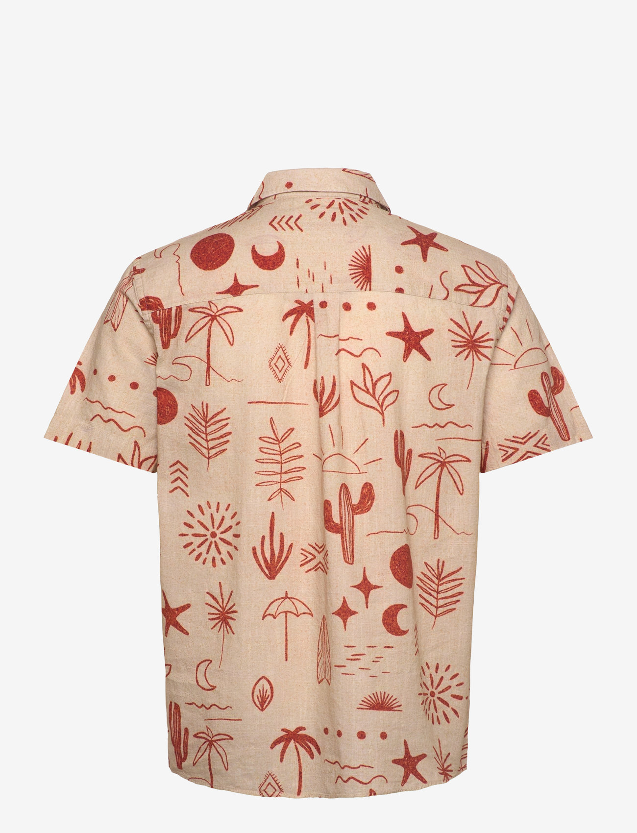 Revolution - Short-sleeved Cuban Shirt - lühikeste varrukatega särgid - red - 1