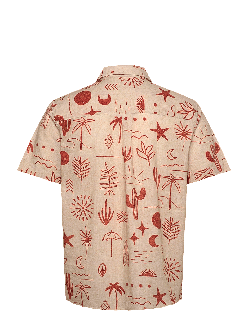 Revolution - Short-sleeved Cuban Shirt - lühikeste varrukatega särgid - red - 1