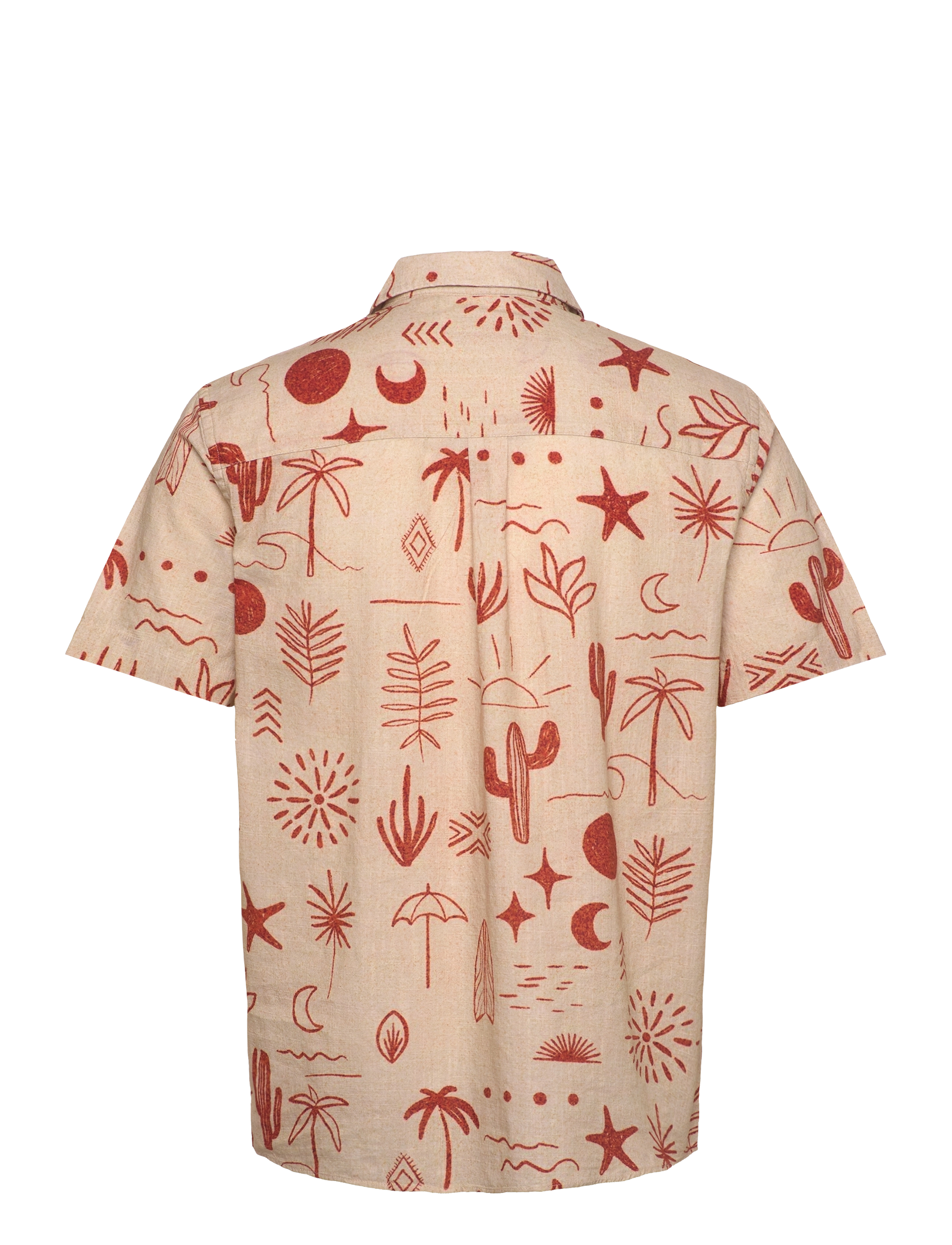 Revolution - Short-sleeved Cuban Shirt - lühikeste varrukatega särgid - red - 1