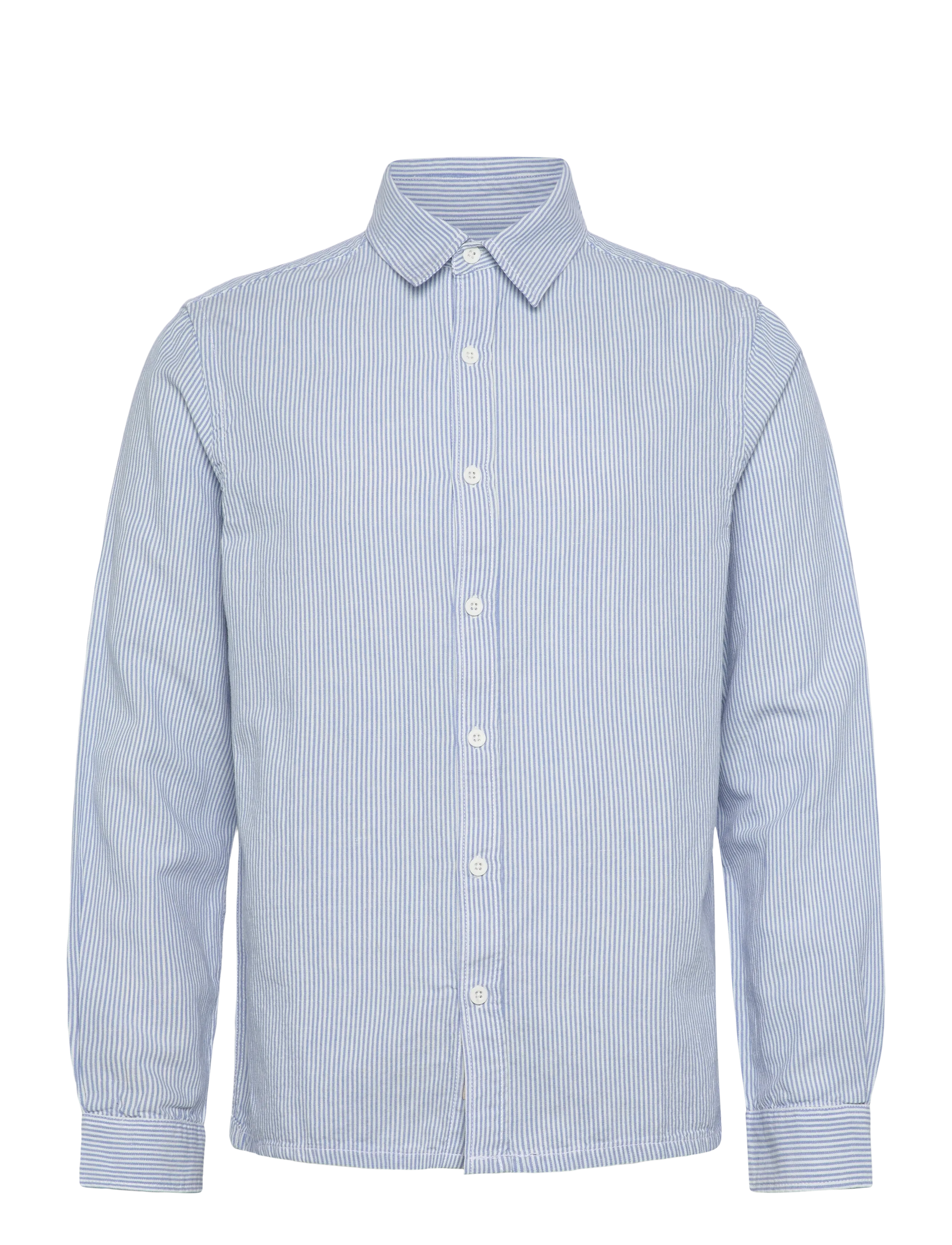 REVOLUTION Loose Shirt Blau - M - Herren
