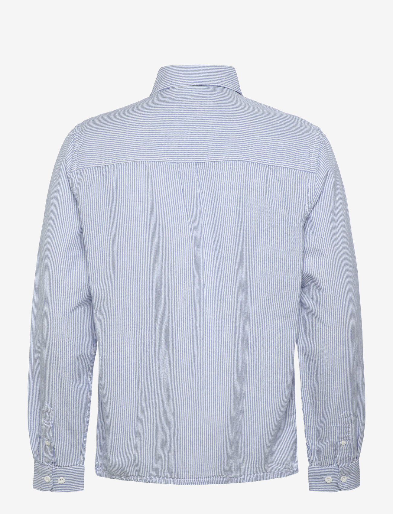 Revolution - Loose Shirt - randiga skjortor - blue - 2