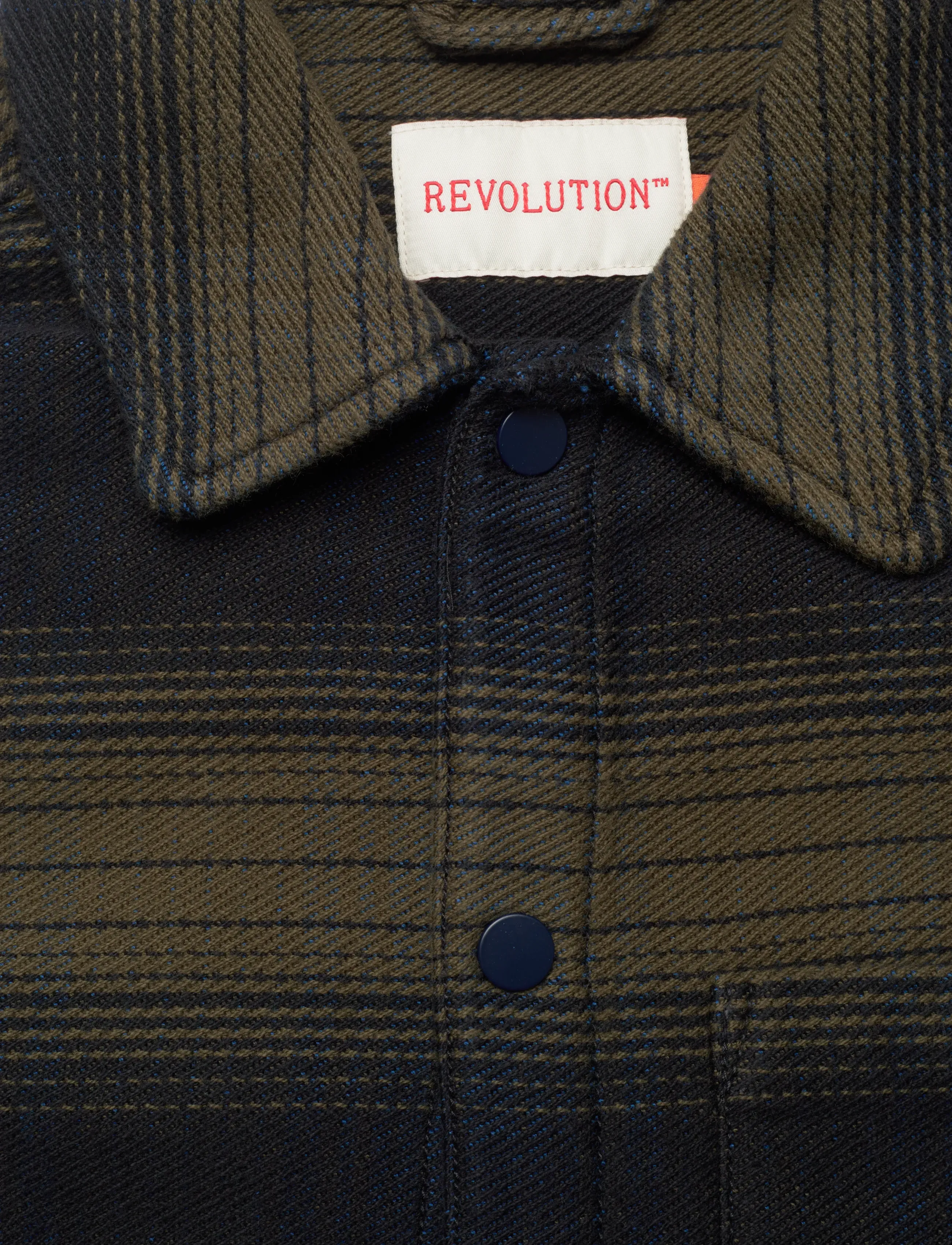Revolution - Casual Shirt - overshirts - army - 2
