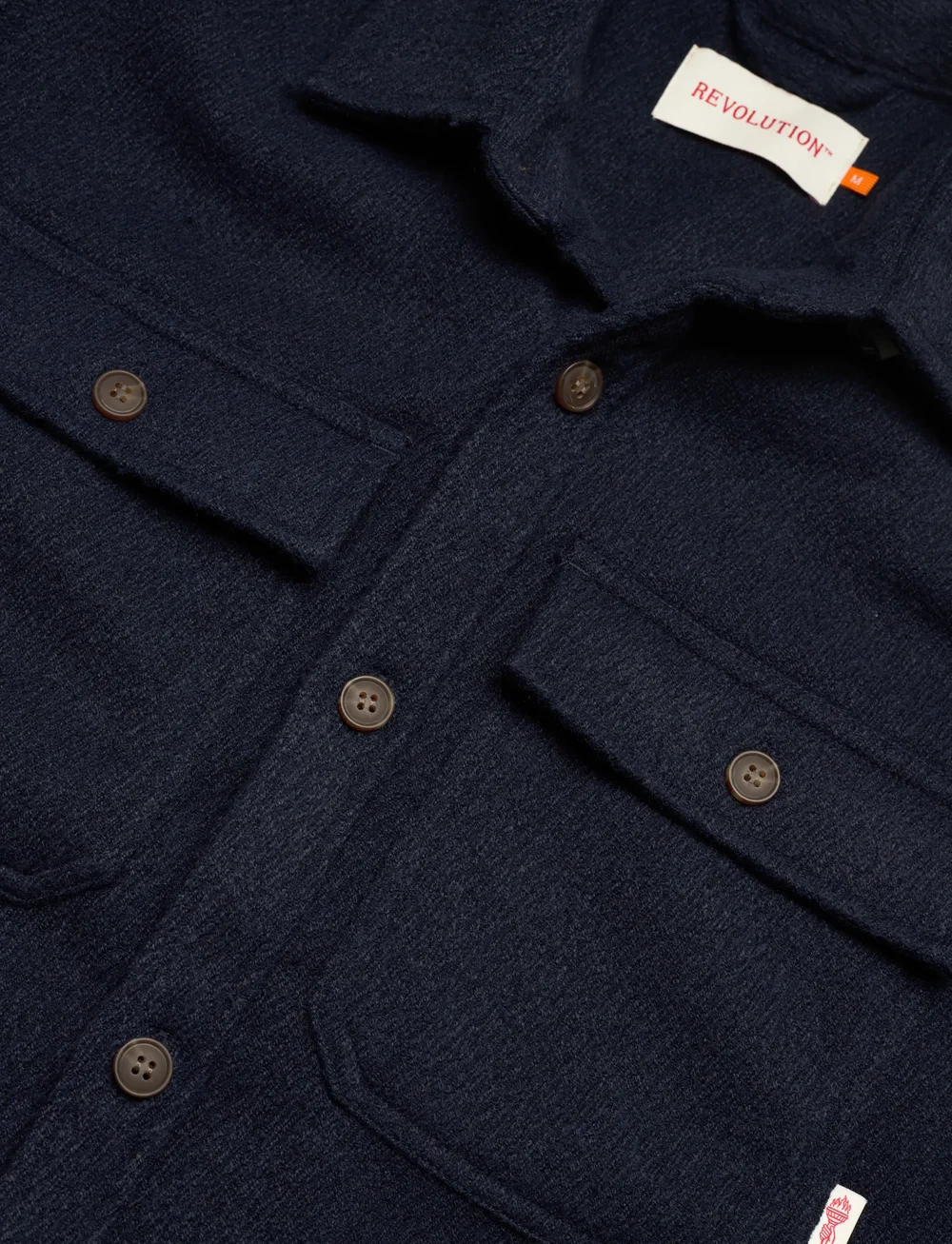Revolution - Worker Overshirt - shop efter anledning - navy - 2