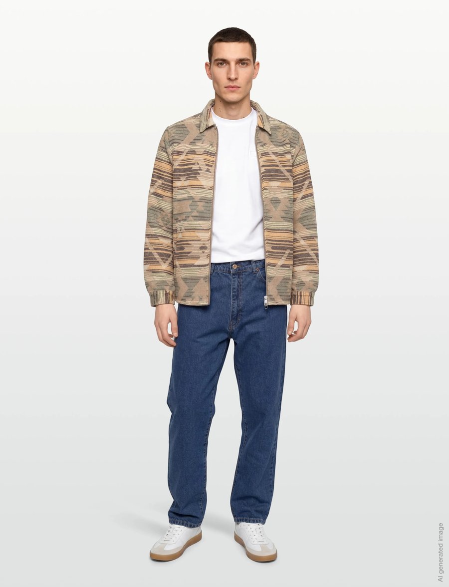 Revolution - Zipped Overshirt - forårsjakker - yellow - 0