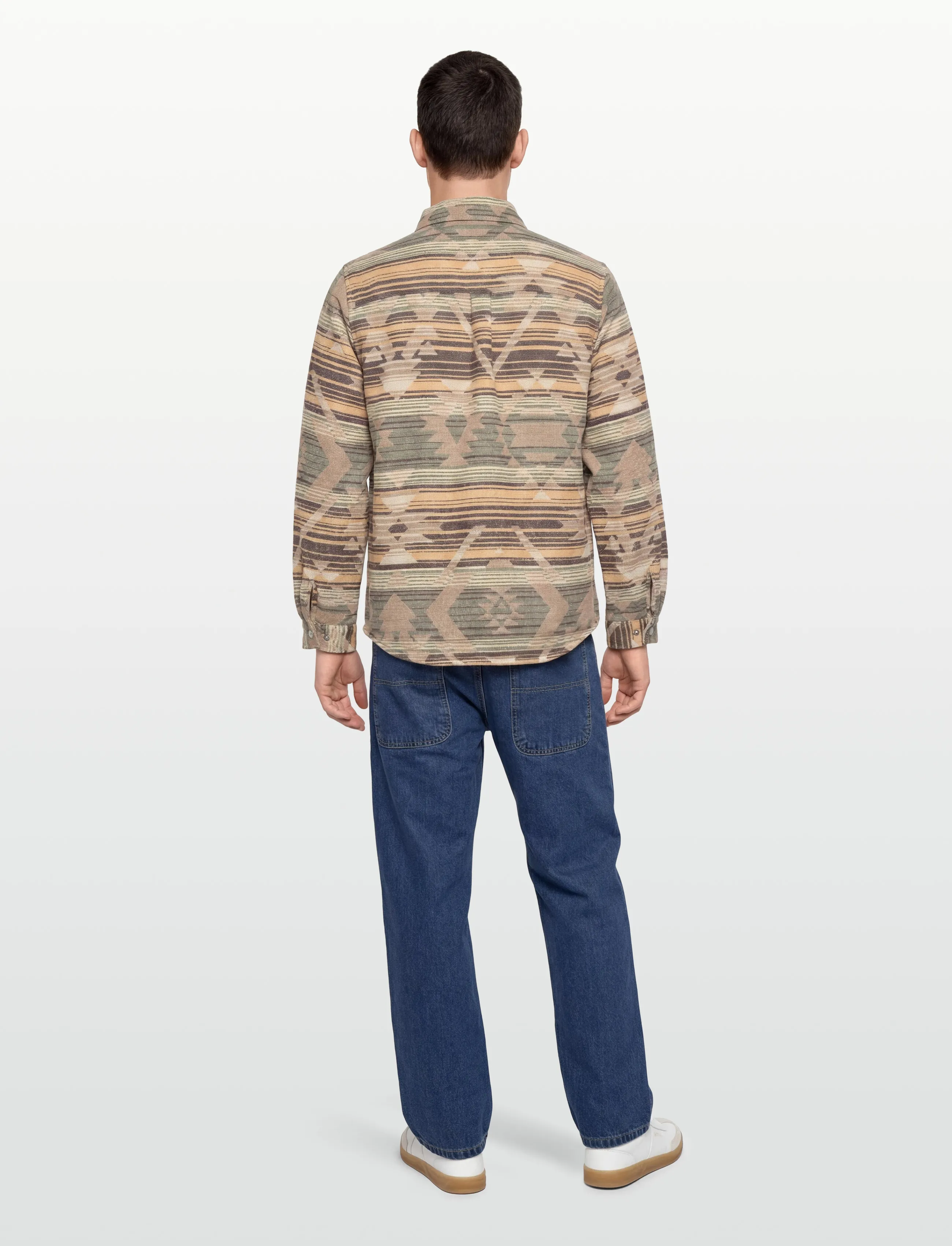 Revolution - Zipped Overshirt - forårsjakker - yellow - 4
