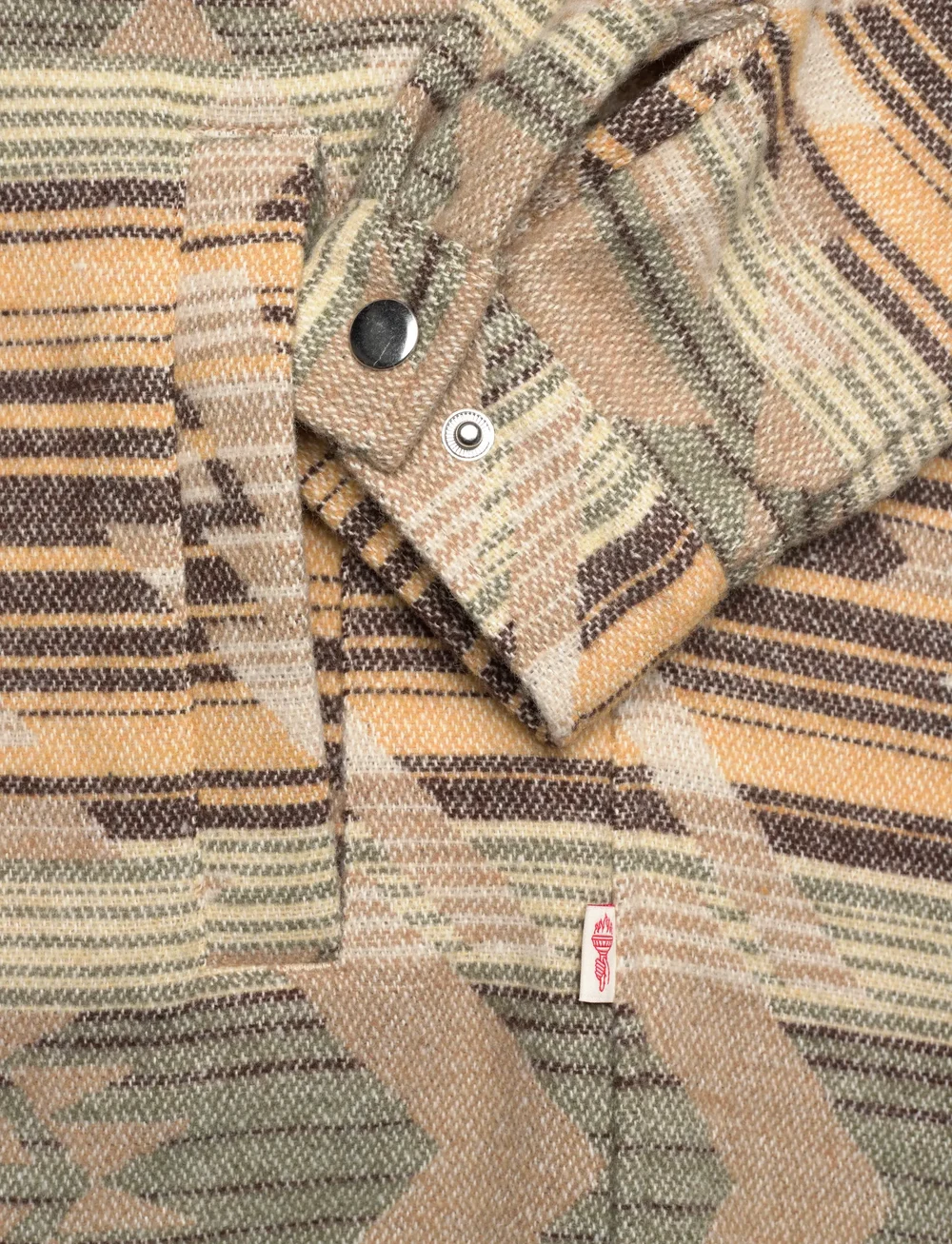 Revolution - Zipped Overshirt - höstjackor - yellow - 3