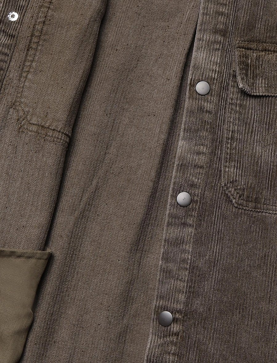 Revolution - Worker Overshirt - sügisjoped - brown - 3