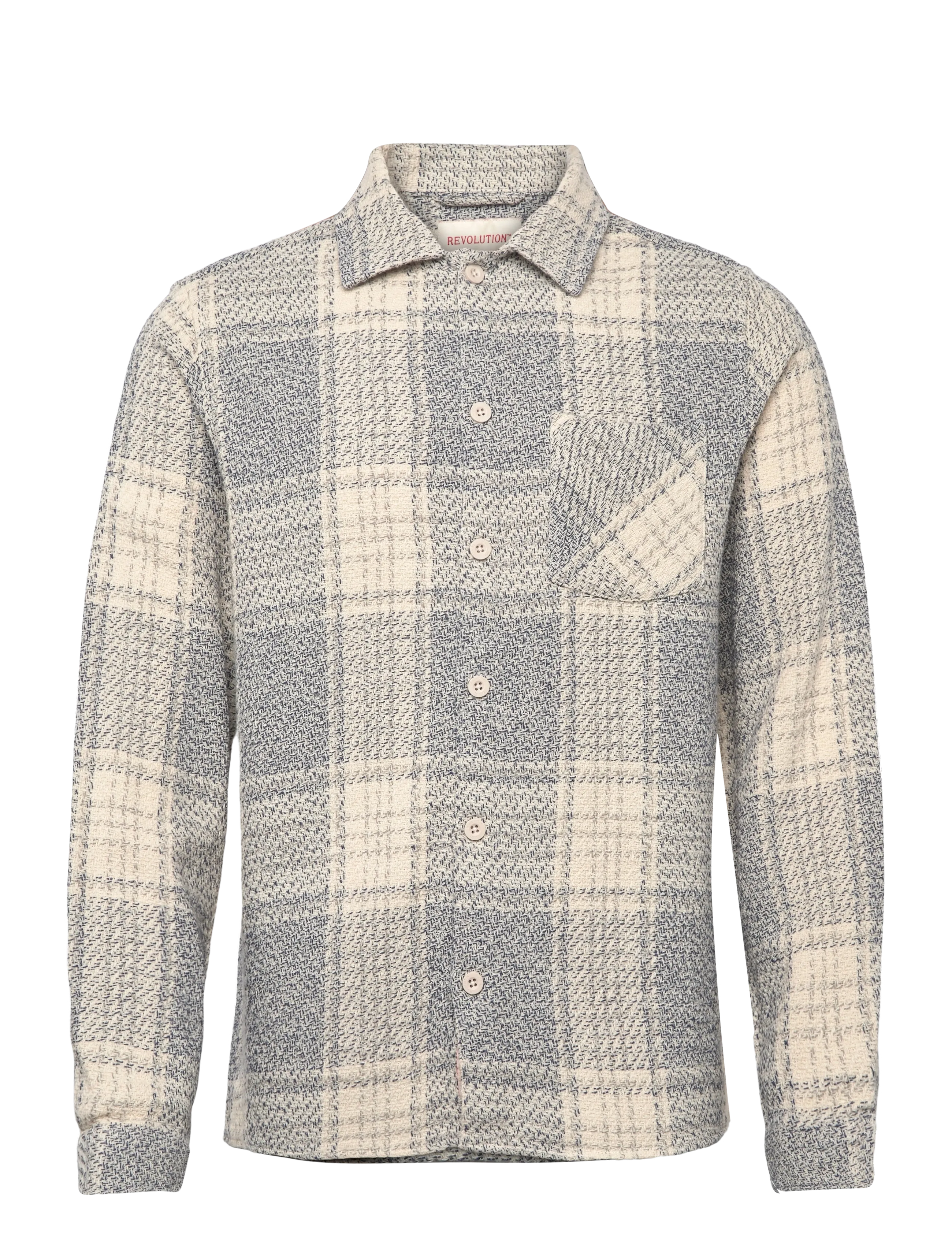 REVOLUTION Casual Shirt Cream - XL - Herren