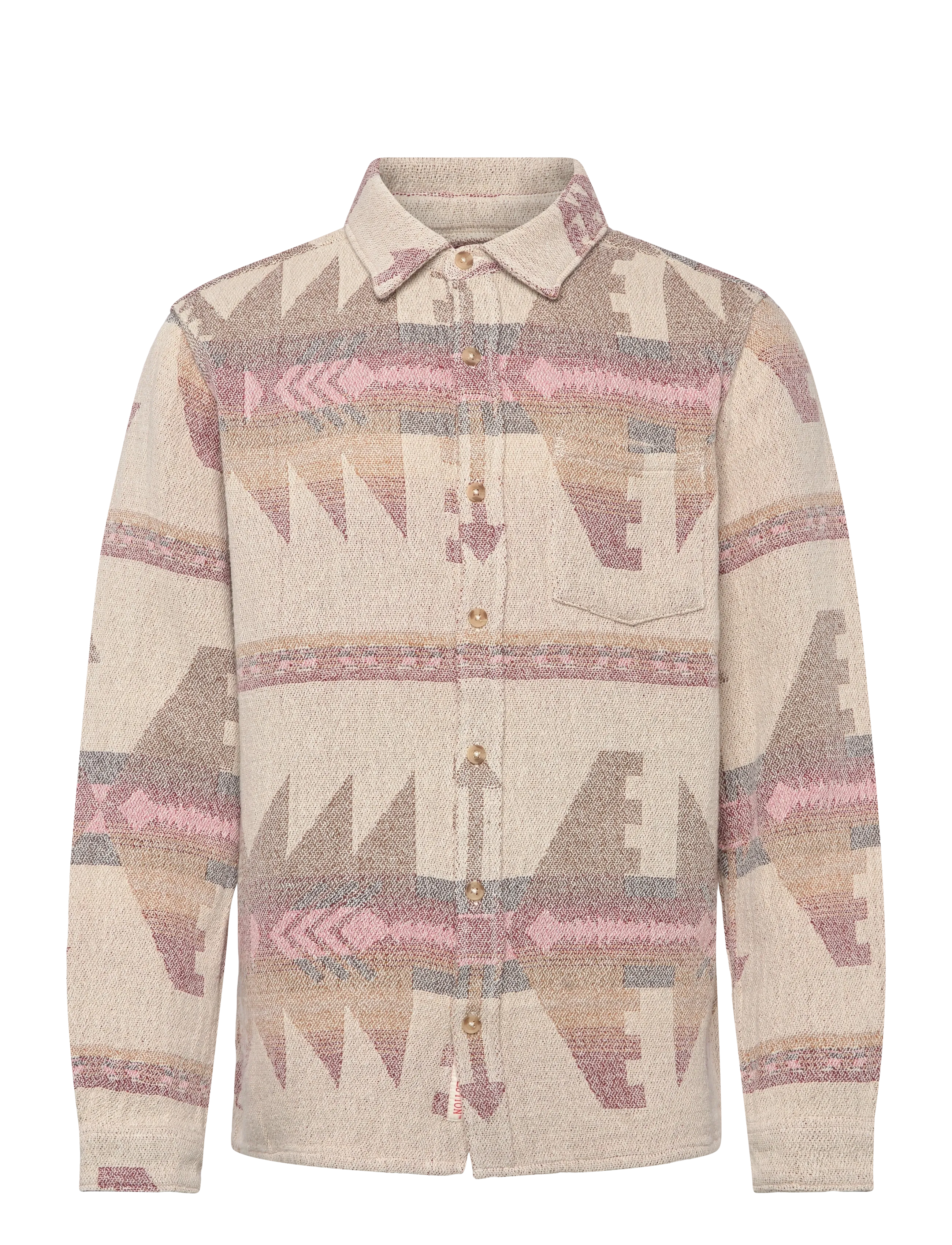 Revolution Casual Shirt - Kollektioner - OFFWHITE / multi