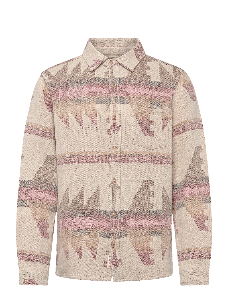 Revolution - Casual Shirt - mustriga särgid - offwhite - 1