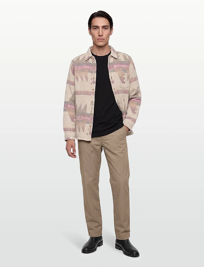 Revolution - Casual Shirt - mustriga särgid - offwhite - 0