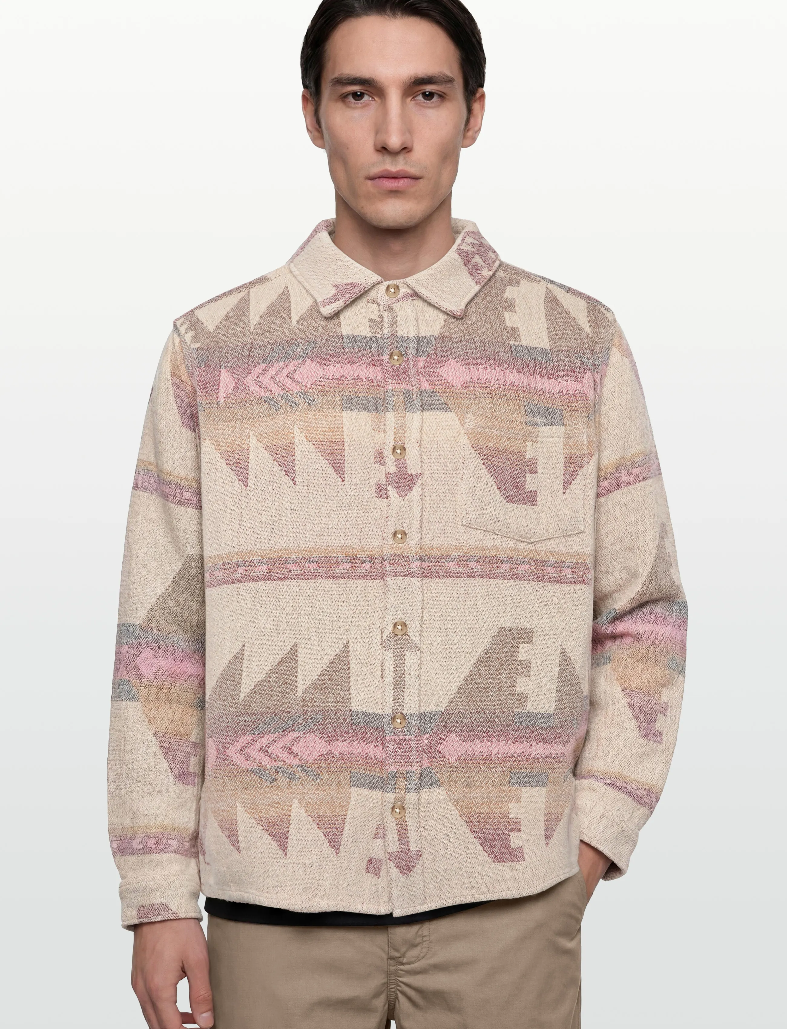 Revolution - Casual Shirt - vabaajasärgid - offwhite - 3