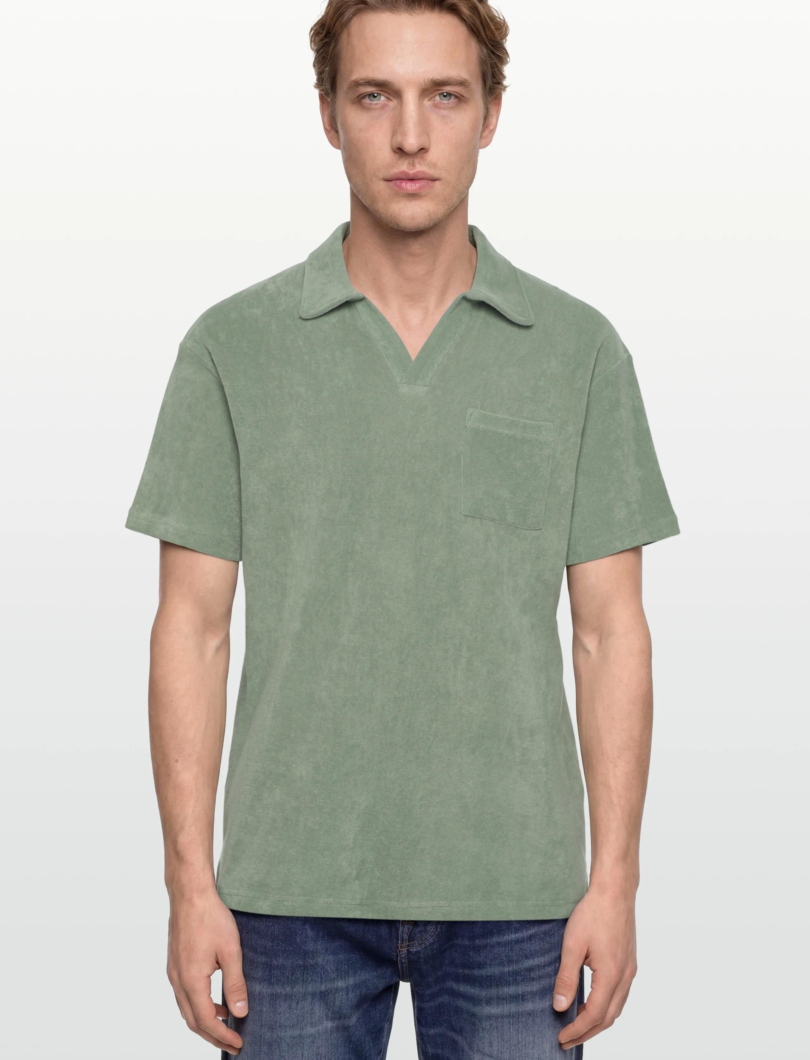 Revolution - Terry Polo Shirt - polo krekli ar īsām piedurknēm - mint - 3