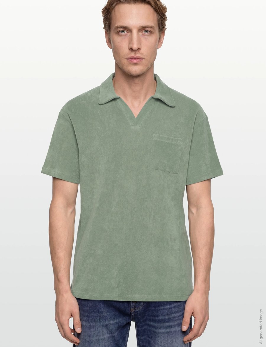 Revolution - Terry Polo Shirt - polo krekli ar īsām piedurknēm - mint - 3