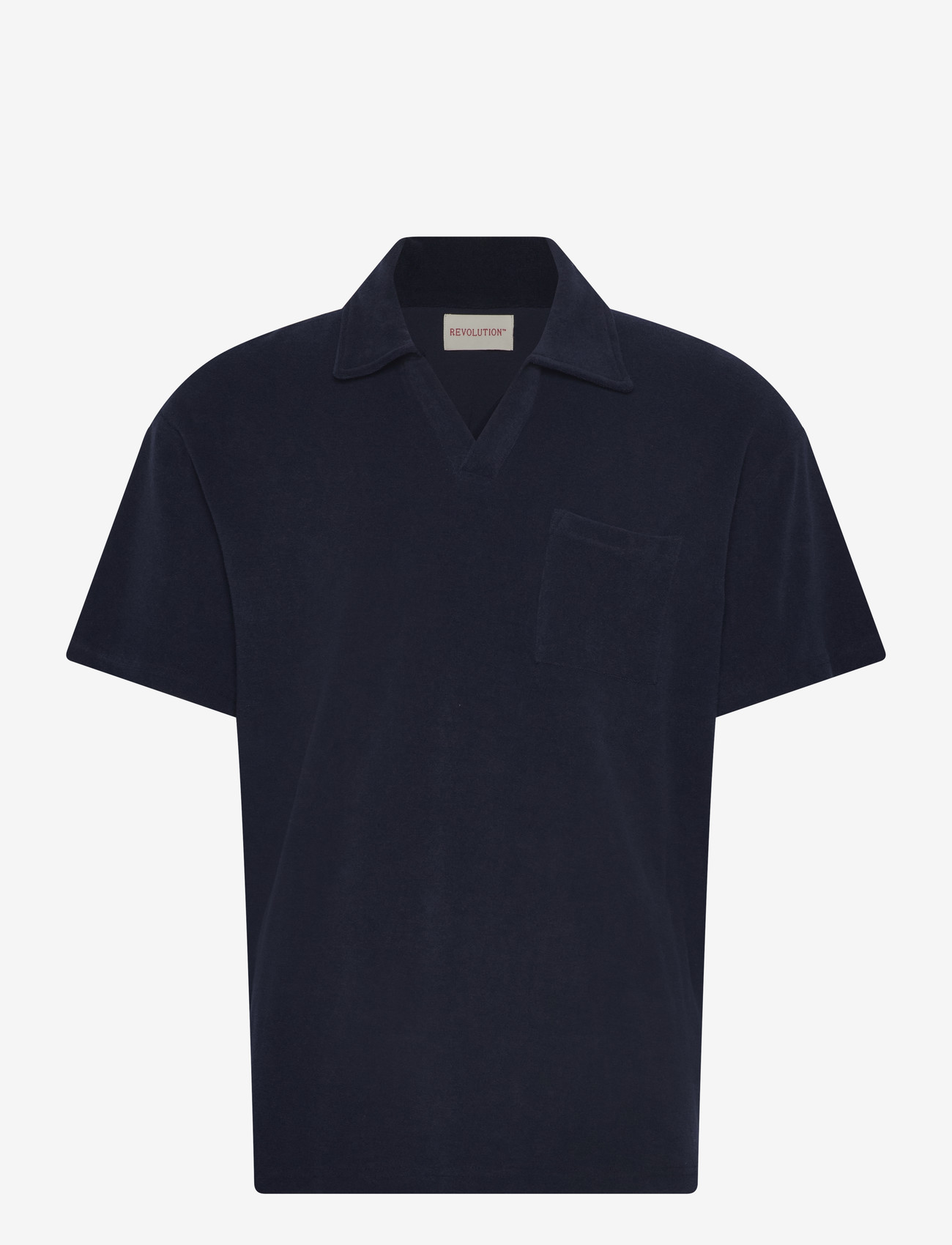 Revolution - Terry Polo Shirt - kurzärmelig - navy - 0