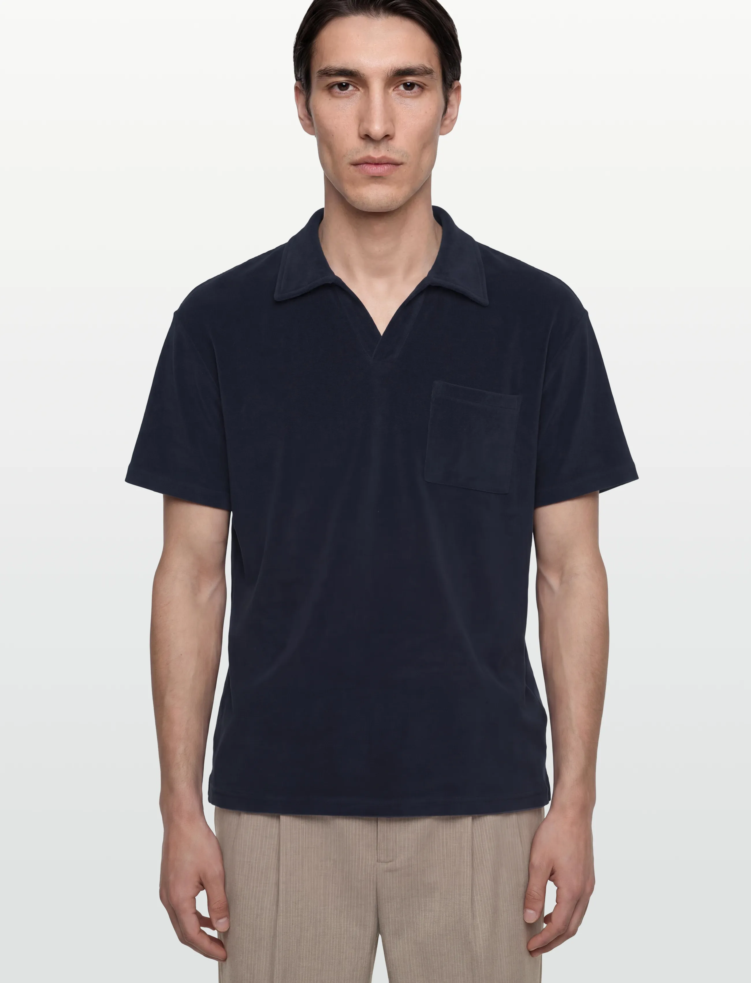 Revolution - Terry Polo Shirt - polo marškinėliai trumpomis rankovėmis - navy - 3