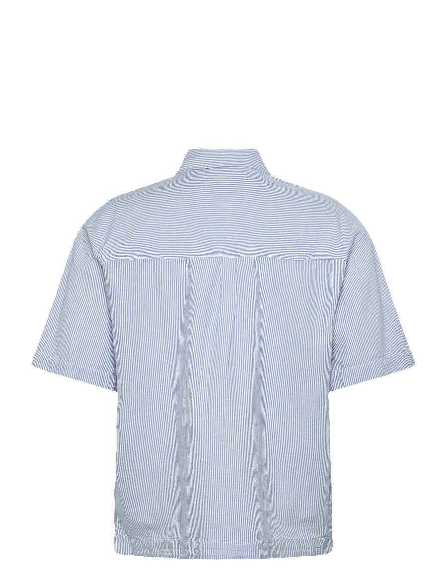Revolution - Oversize Short-sleeved Shirt - krekli ar īsām piedurknēm - blue - 2
