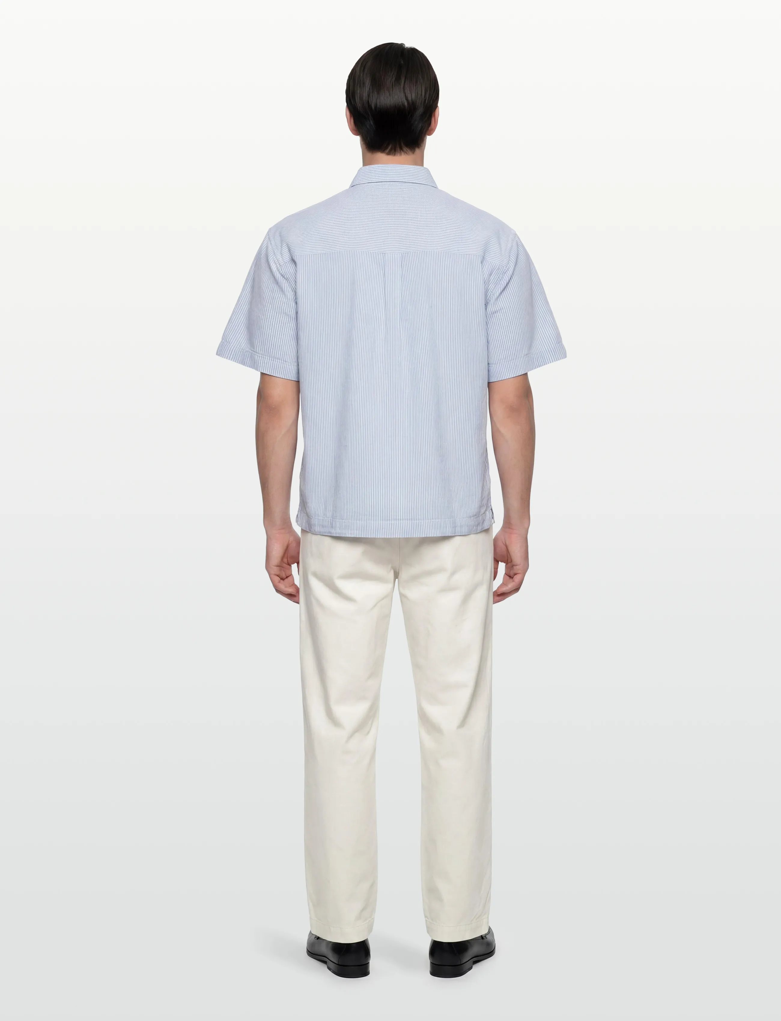 Revolution - Oversize Short-sleeved Shirt - krekli ar īsām piedurknēm - blue - 4
