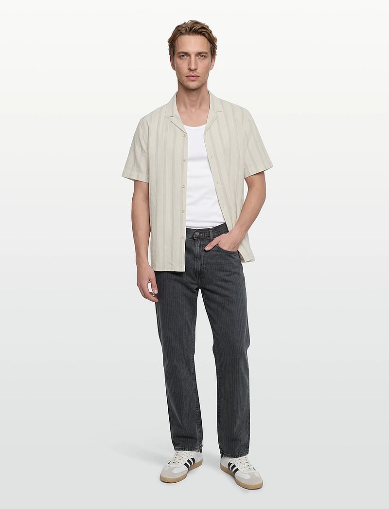 Revolution - Short-sleeved Cuban Shirt - kortærmede skjorter - blue - 0