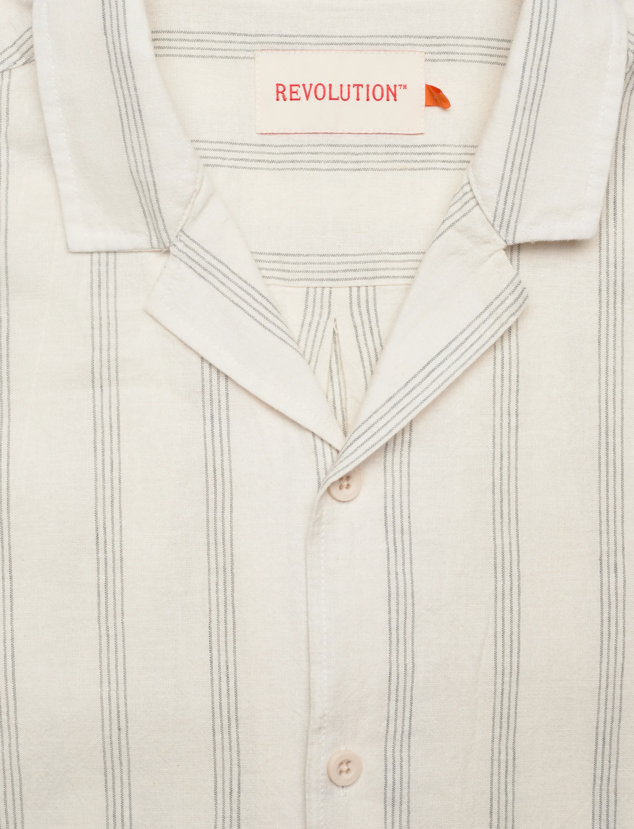 Revolution - Short-sleeved Cuban Shirt - kortärmade skjortor - blue - 5