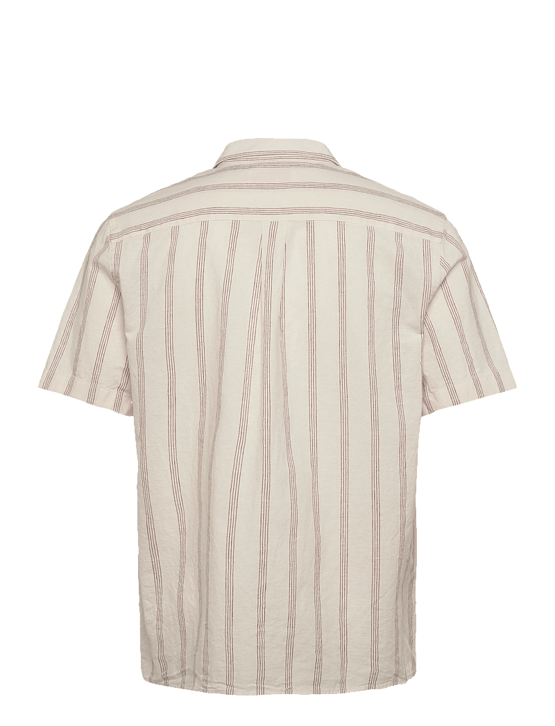 Revolution - Short-sleeved Cuban Shirt - lühikeste varrukatega särgid - darkorange - 2
