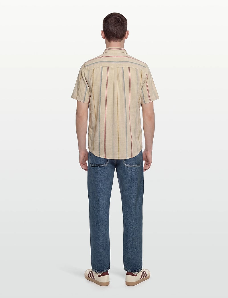 Revolution - Short-sleeved Cuban Shirt - kortærmede skjorter - purple - 4