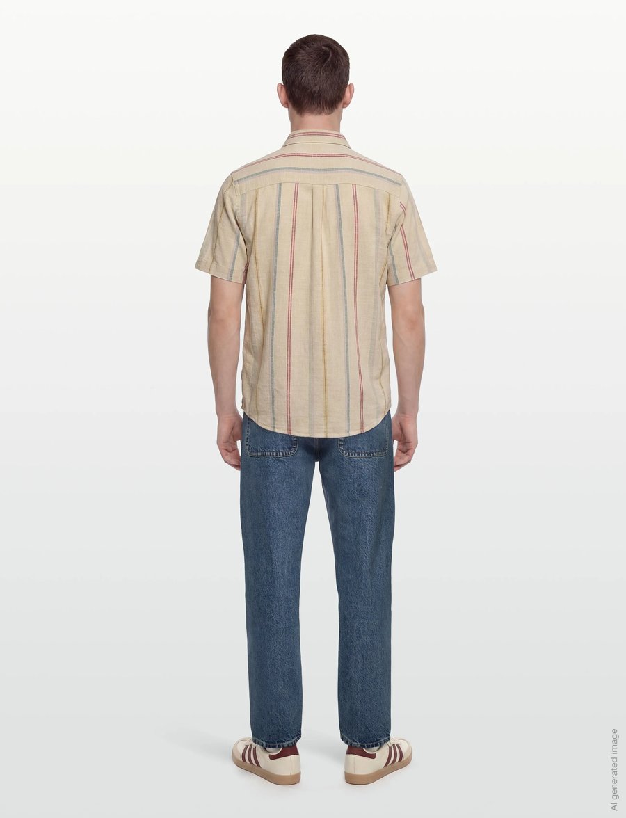 Revolution - Short-sleeved Cuban Shirt - kortærmede skjorter - purple - 4