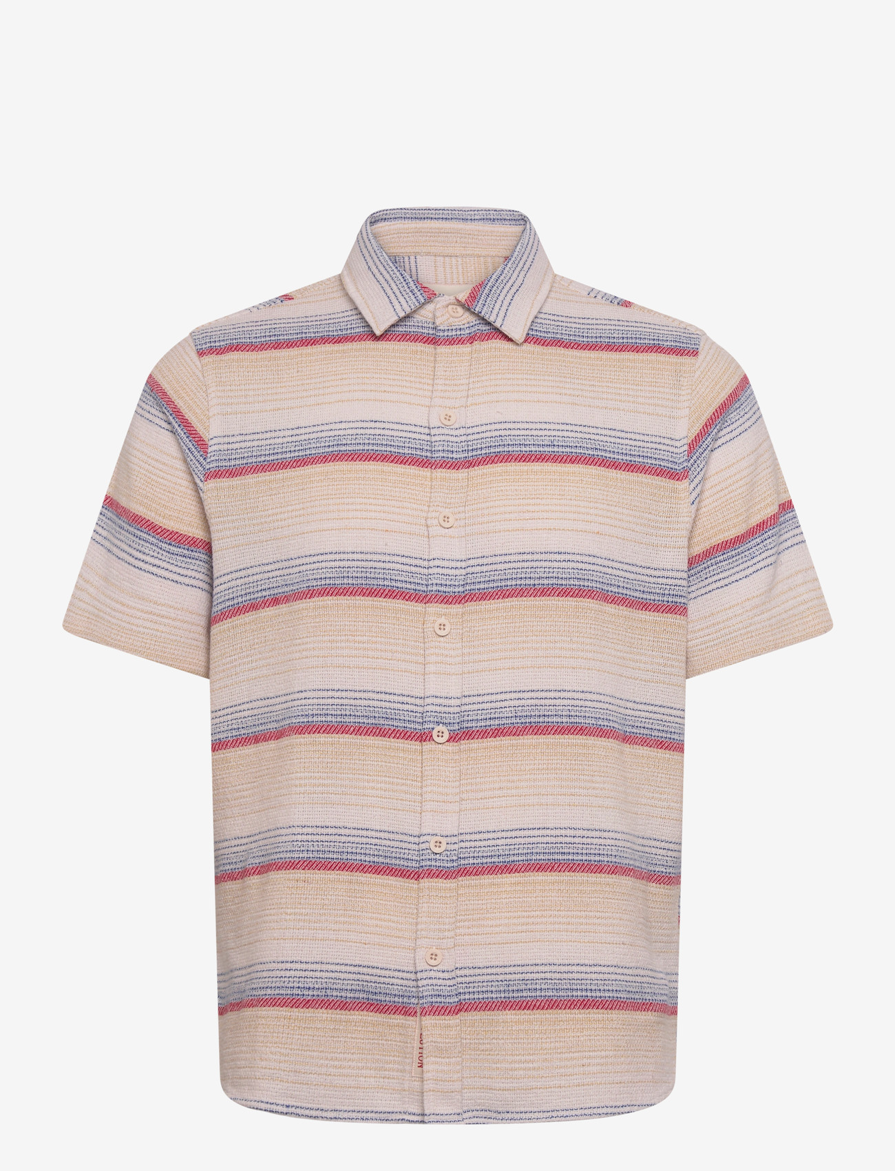 Revolution - Short-sleeved Shirt - kortærmede skjorter - red - 1