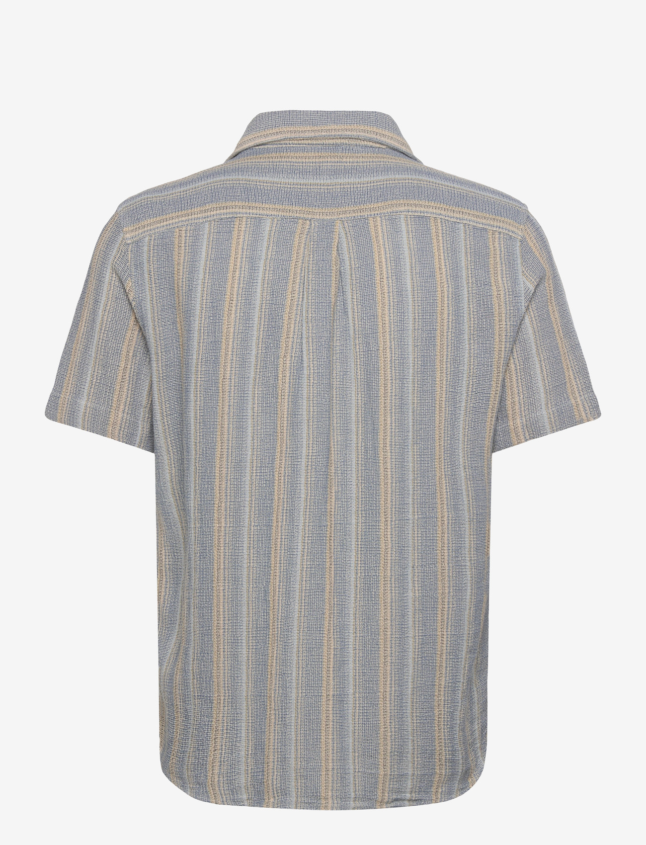 Revolution - Short-sleeved Cuban Shirt - short-sleeved shirts - blue - 1
