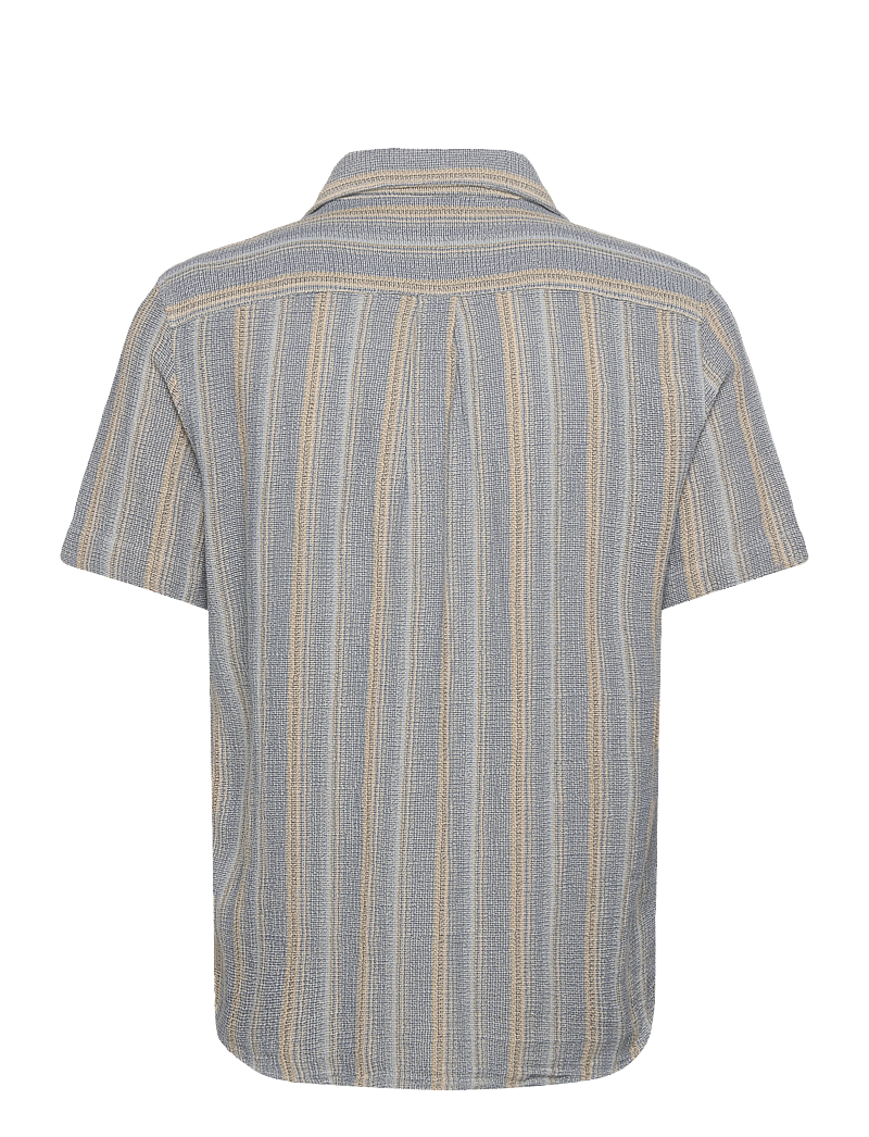 Revolution - Short-sleeved Cuban Shirt - short-sleeved shirts - blue - 1
