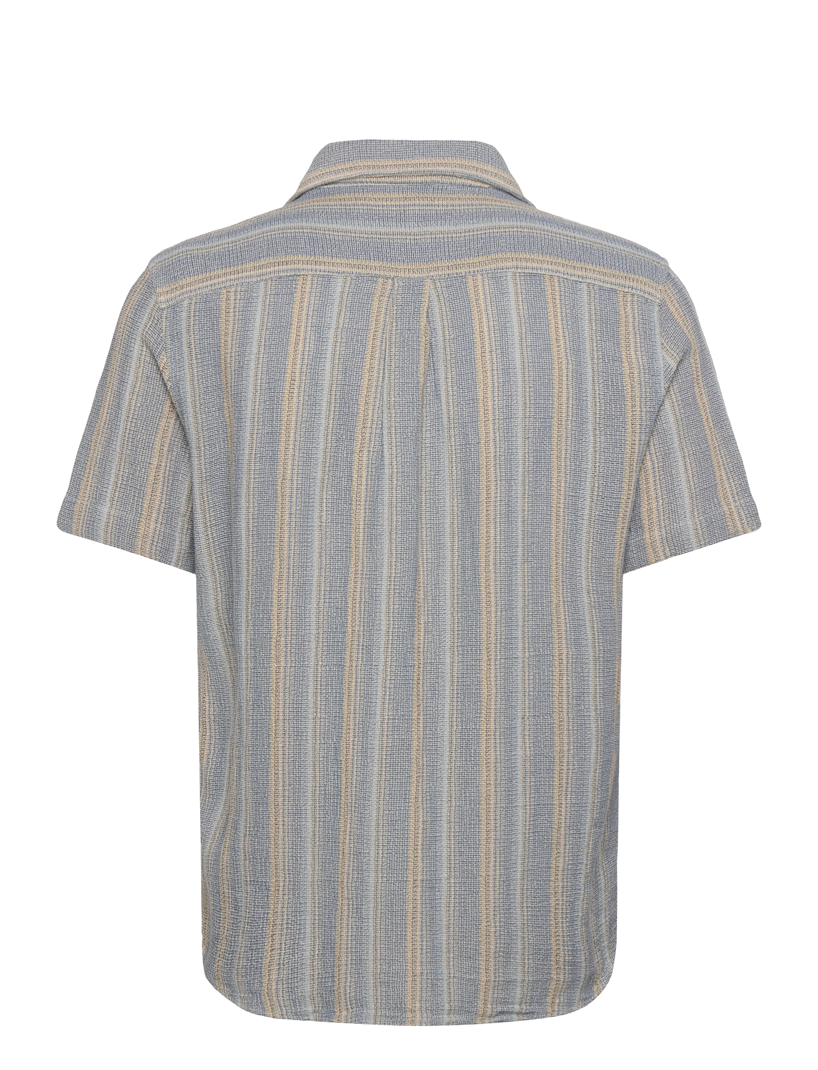 Revolution - Short-sleeved Cuban Shirt - kurzarmhemden - blue - 2