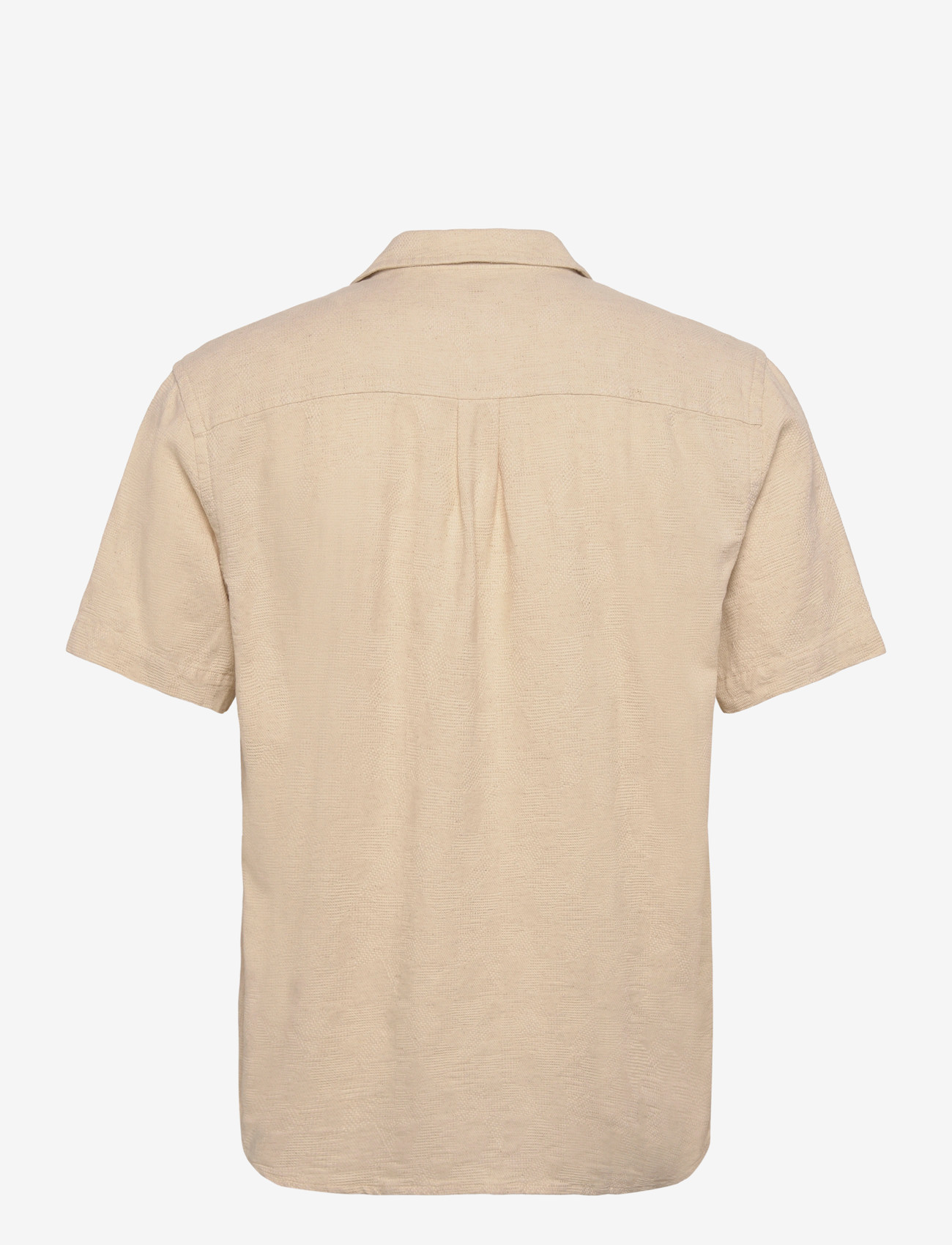Revolution - Short-sleeved Shirt - kortærmede skjorter - offwhite - 1