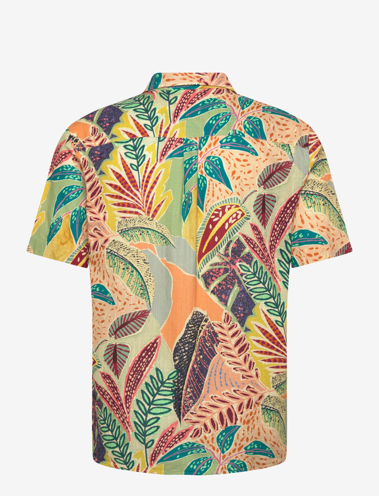 Revolution - Short-sleeved Cuban Shirt - short-sleeved shirts - orange - 1