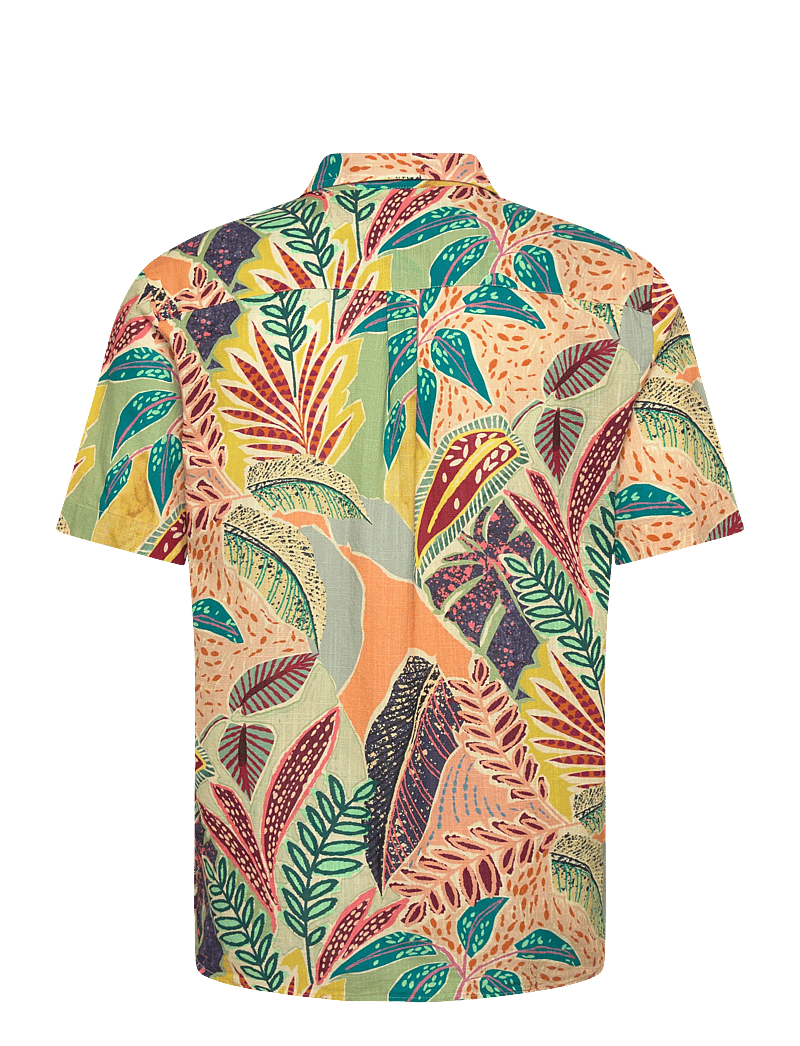 Revolution - Short-sleeved Cuban Shirt - short-sleeved shirts - orange - 1